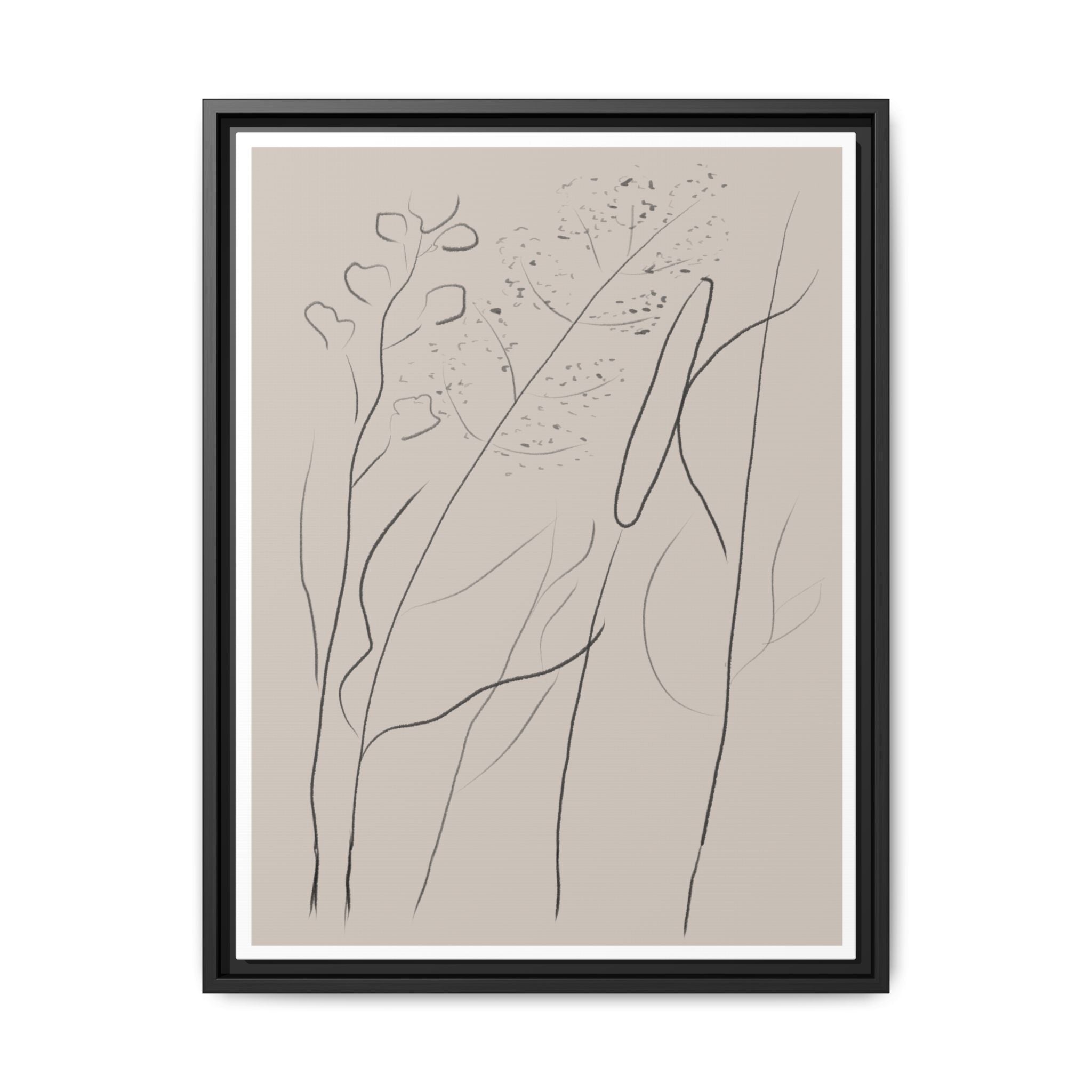 Quiet Woodland Traces - Framed