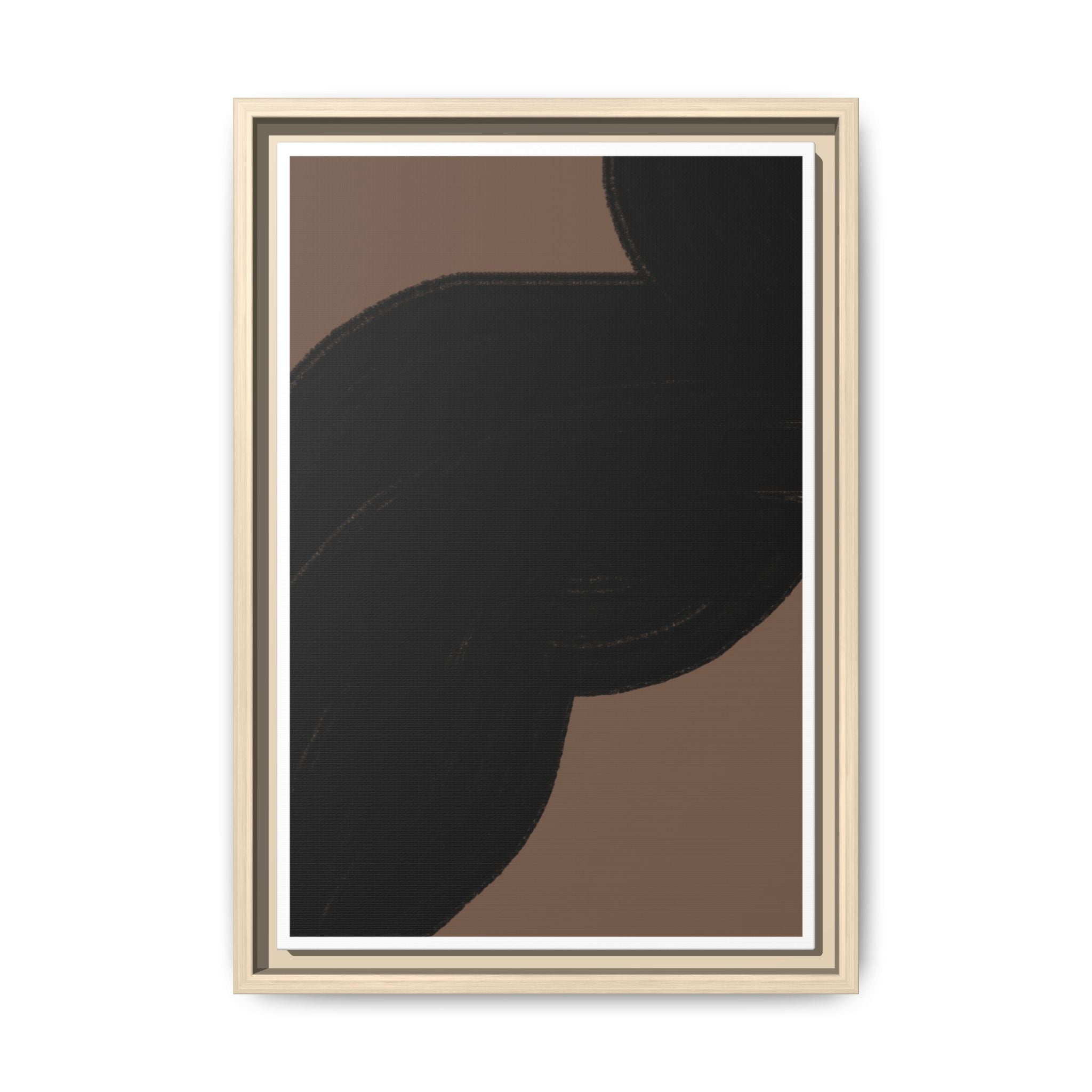 Midnight Drift Curves - Framed