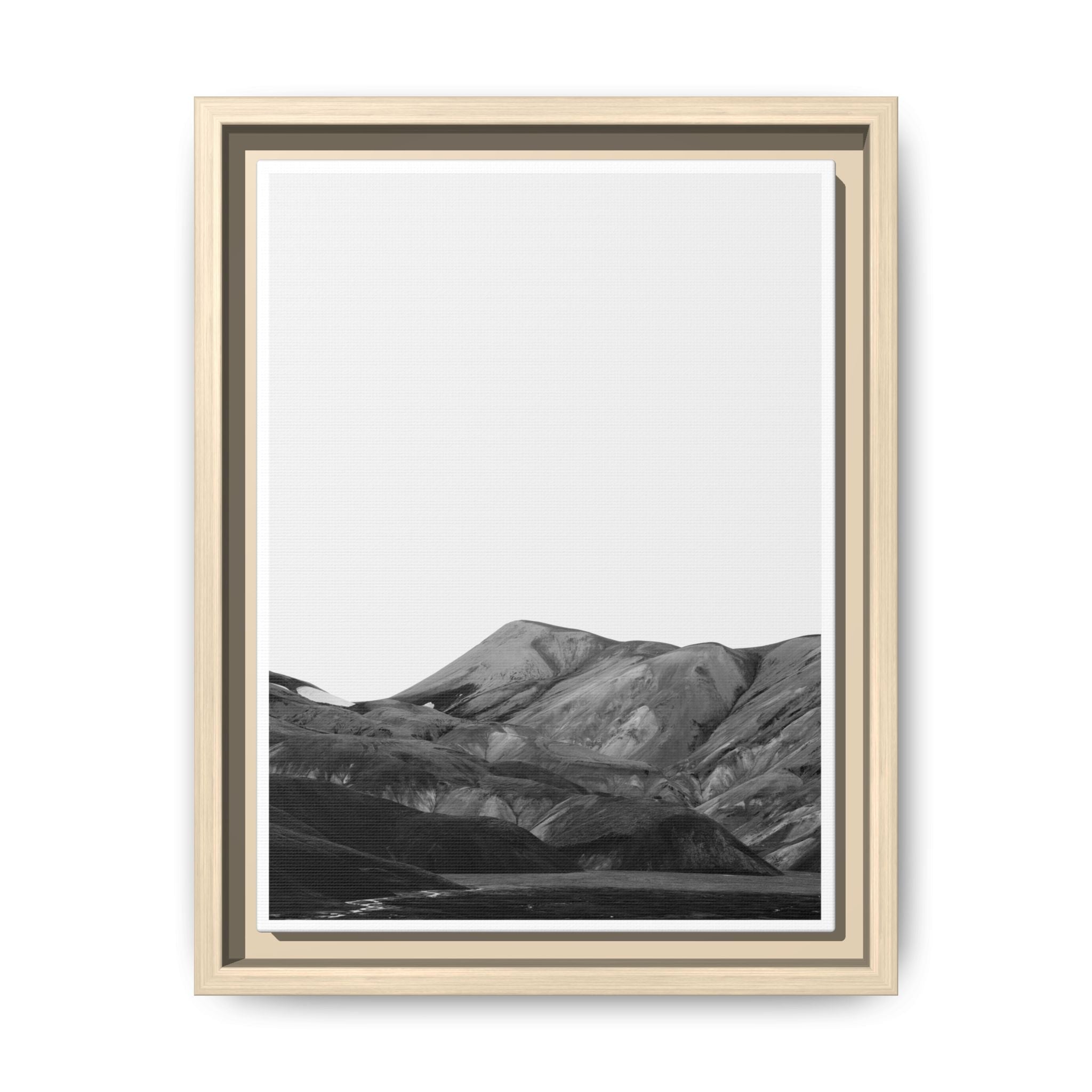 Silent Horizon Drift - Framed