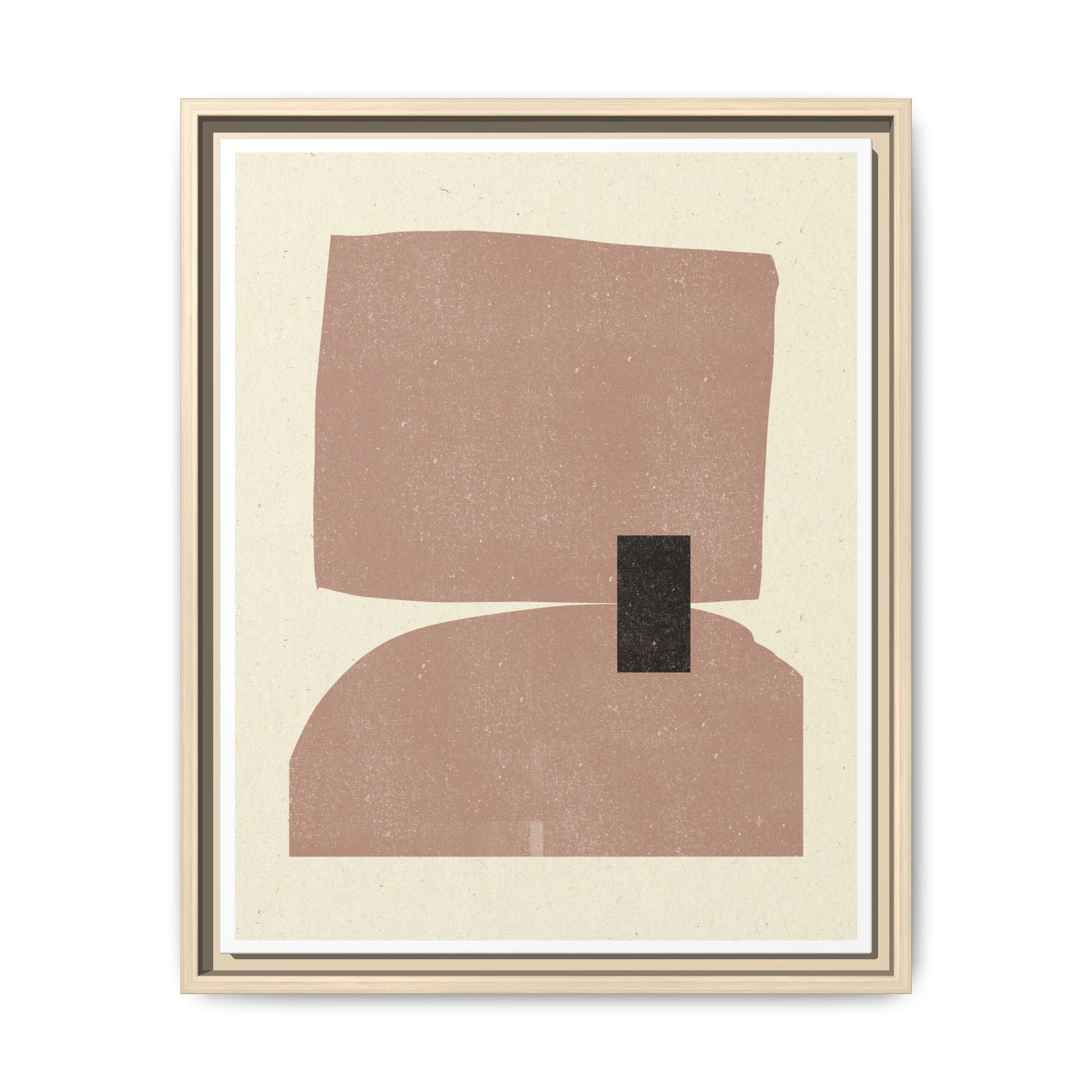 Blush Balance Study - Framed
