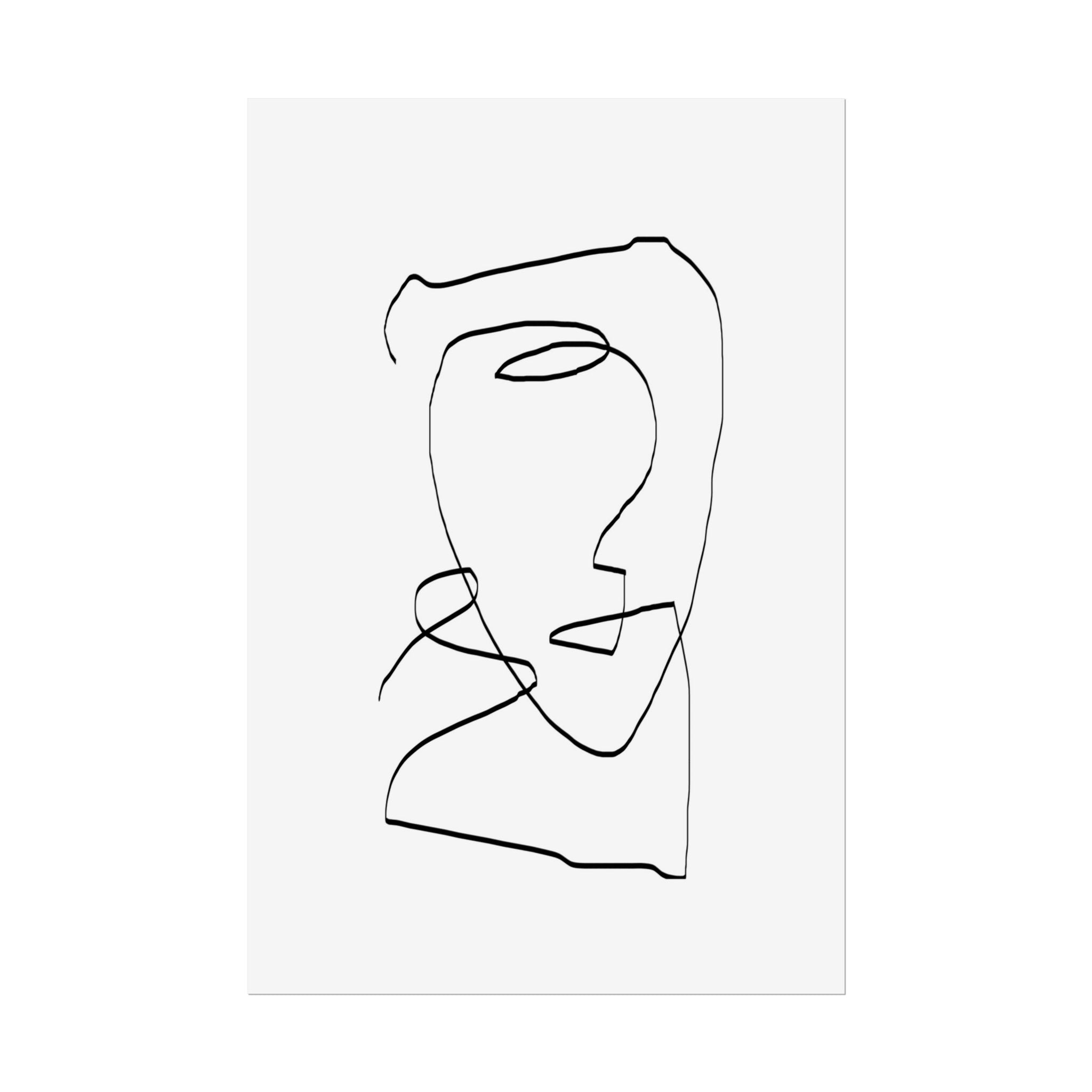 Silent Contour Reverie - Poster