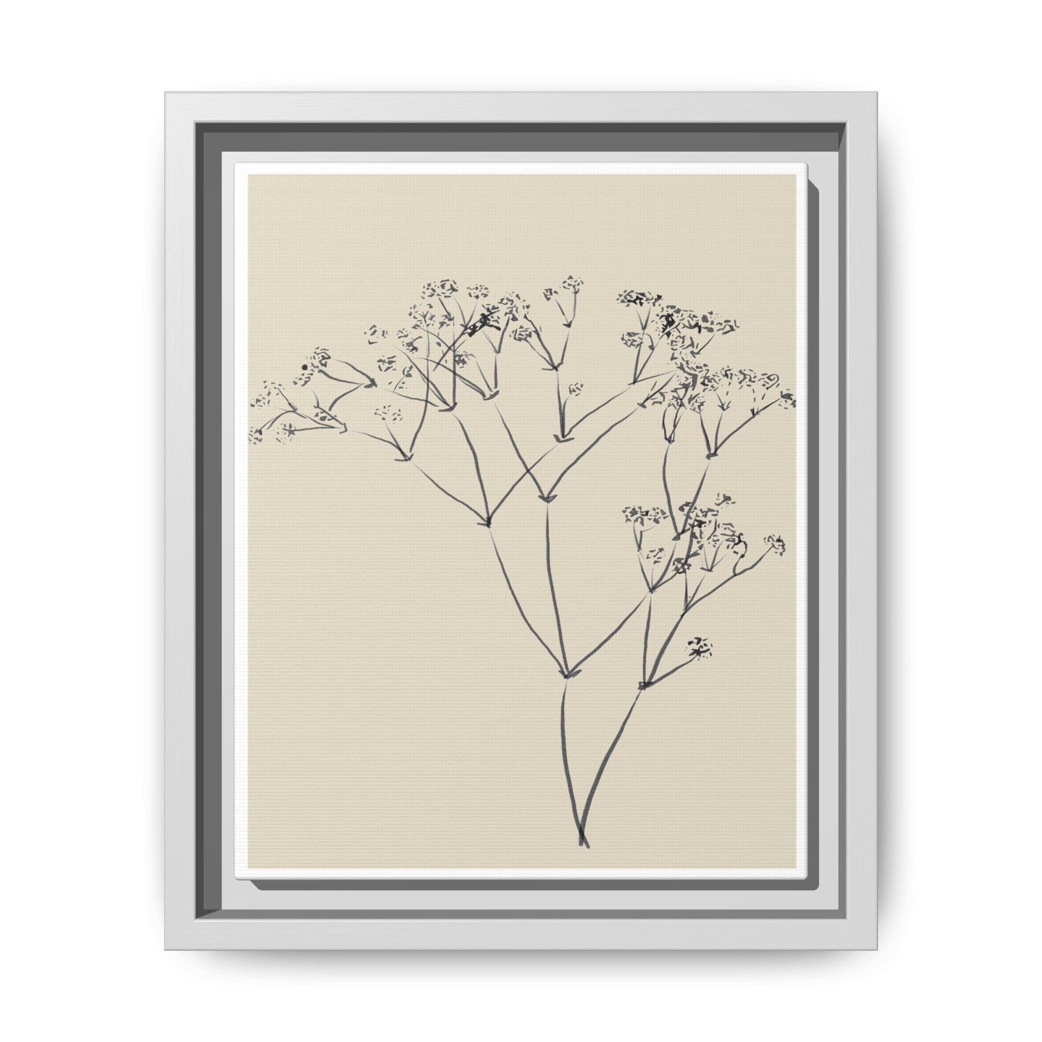 Soft Meadow Stillness - Framed