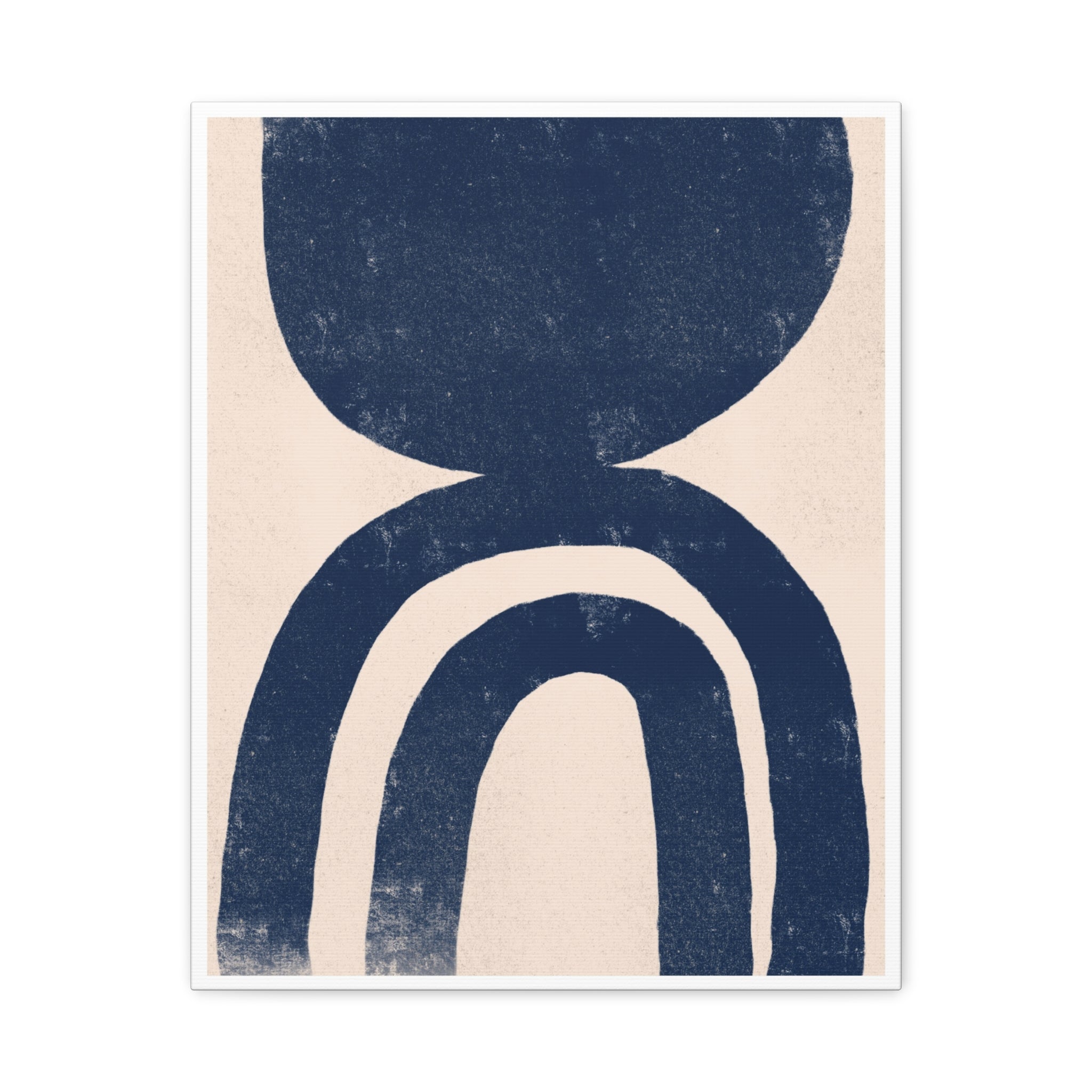Indigo Arch Stillness - Canvas