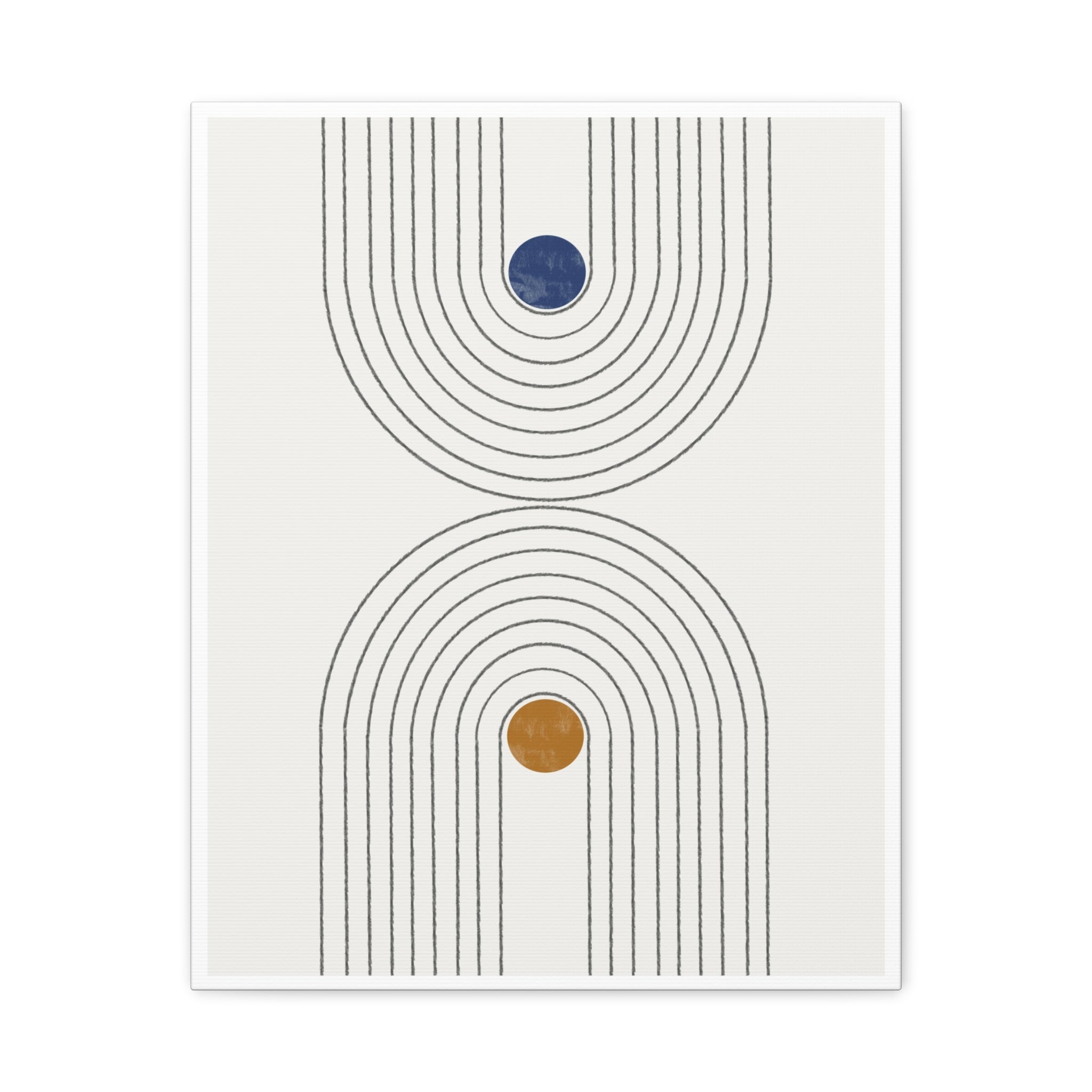 Dual Orbit Rhythm - Canvas