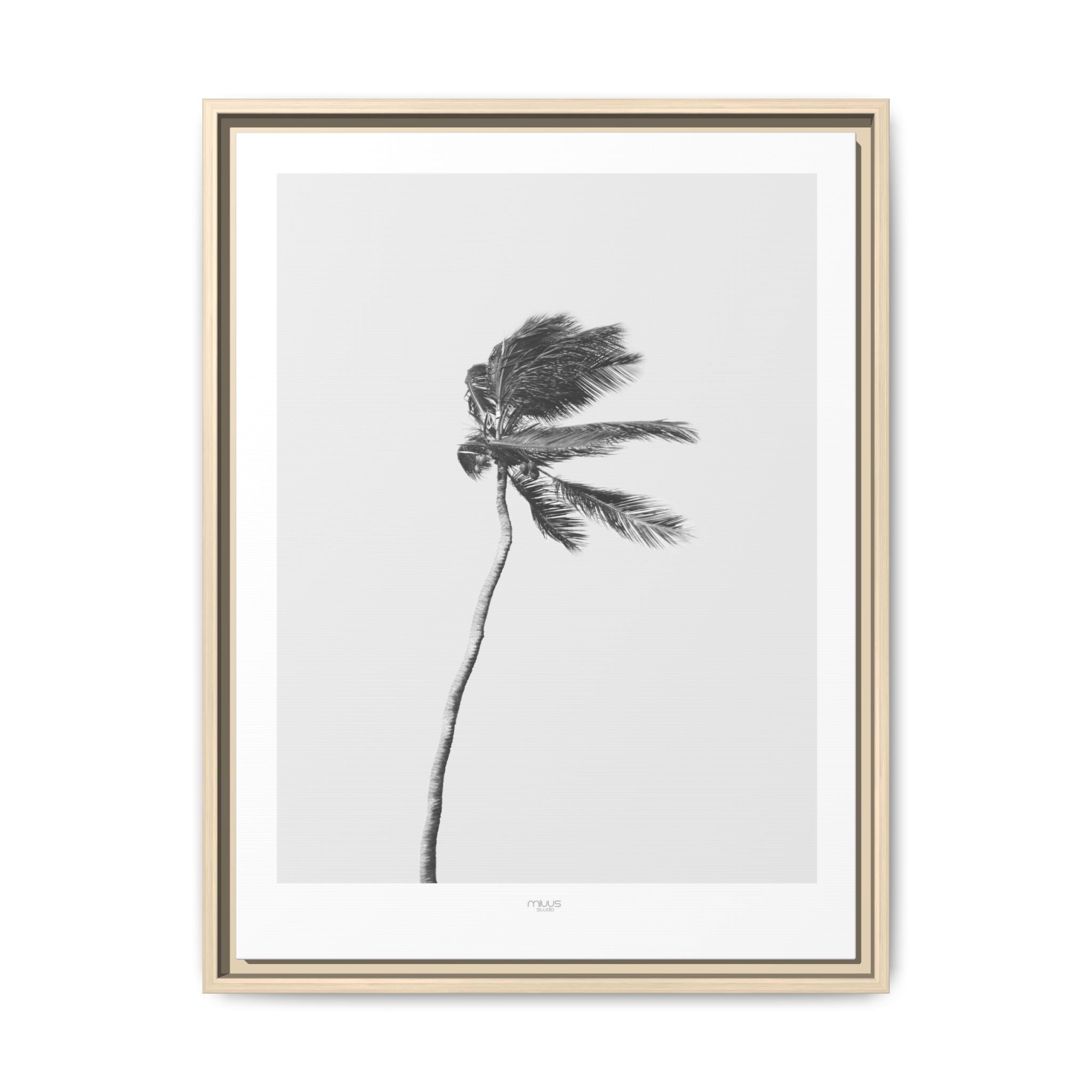 Coastal Silence Sway - Framed