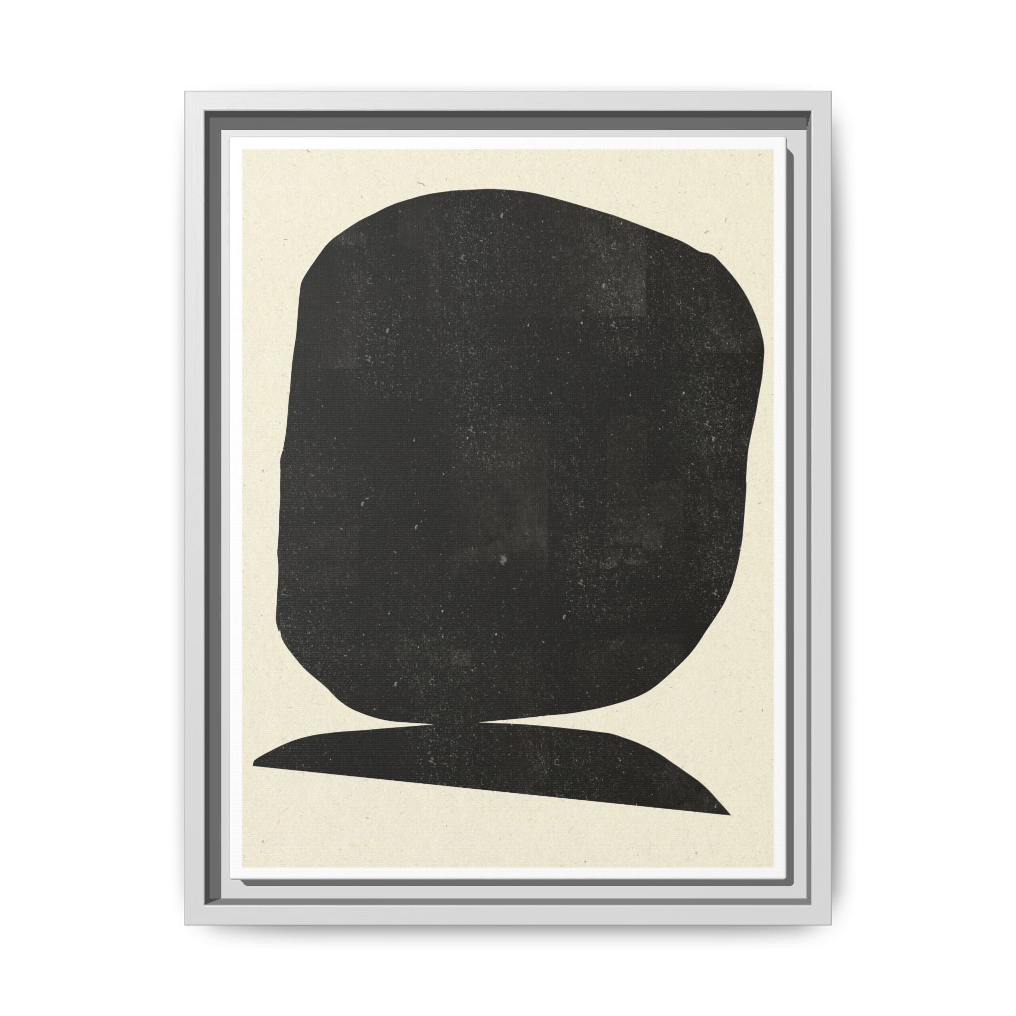 Midnight Monolith Whisper - Framed