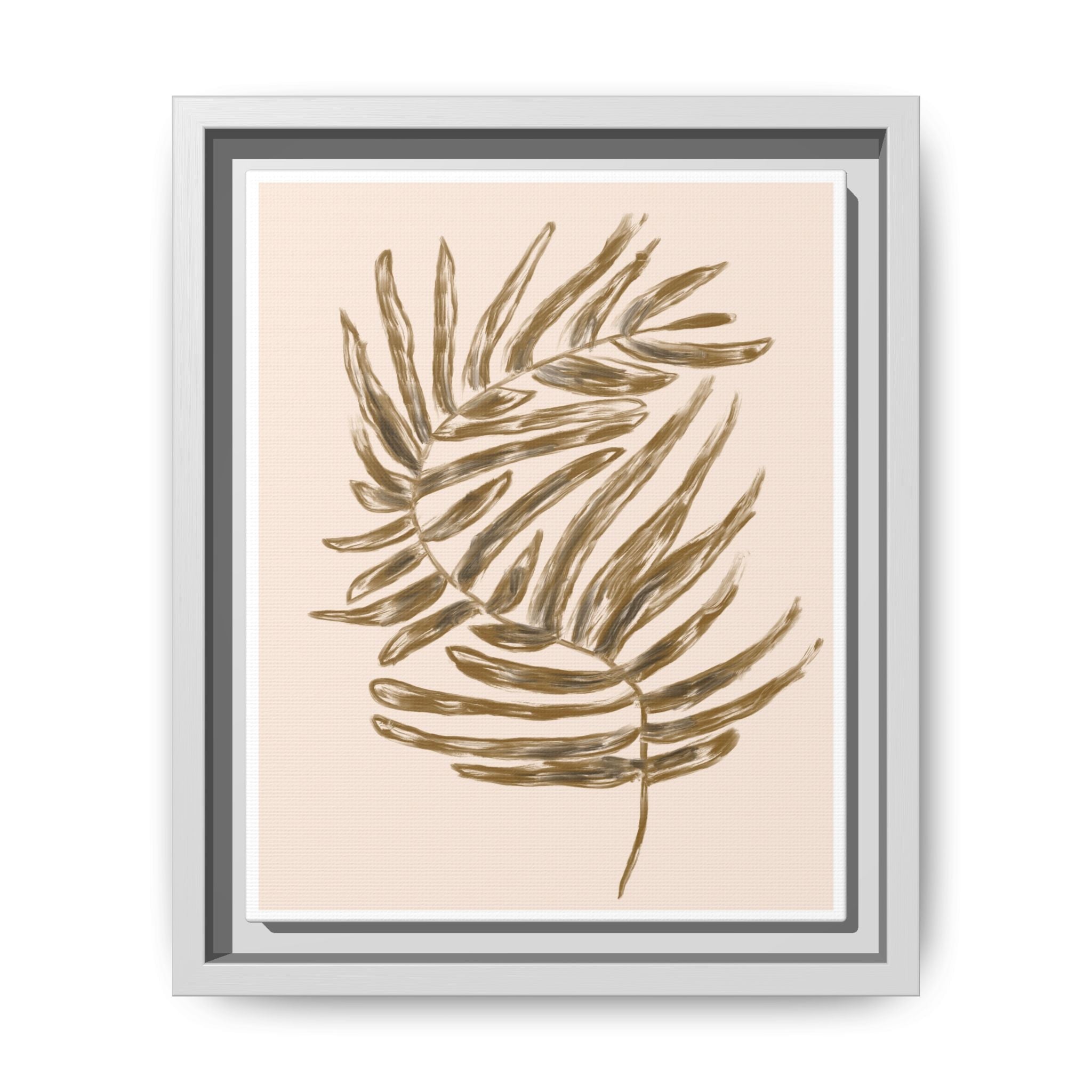 Golden Frond Reverie - Framed