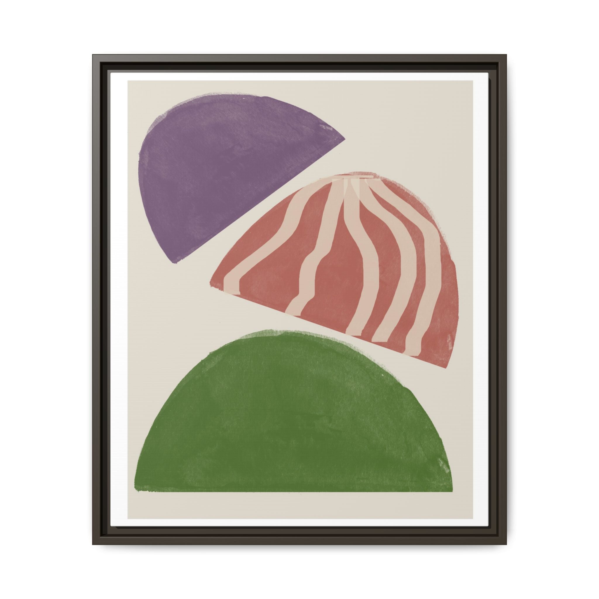 Citrus Meadow Arches - Framed