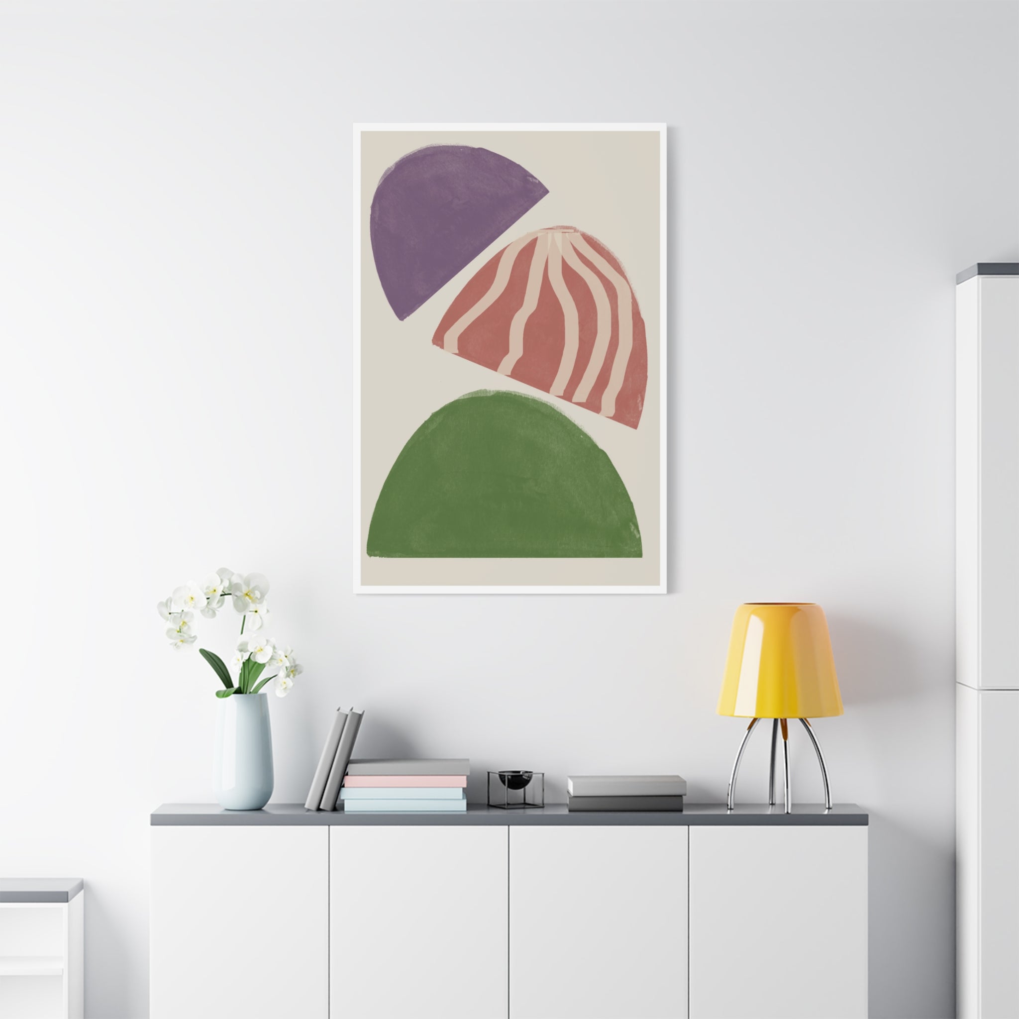 Citrus Meadow Arches - Canvas