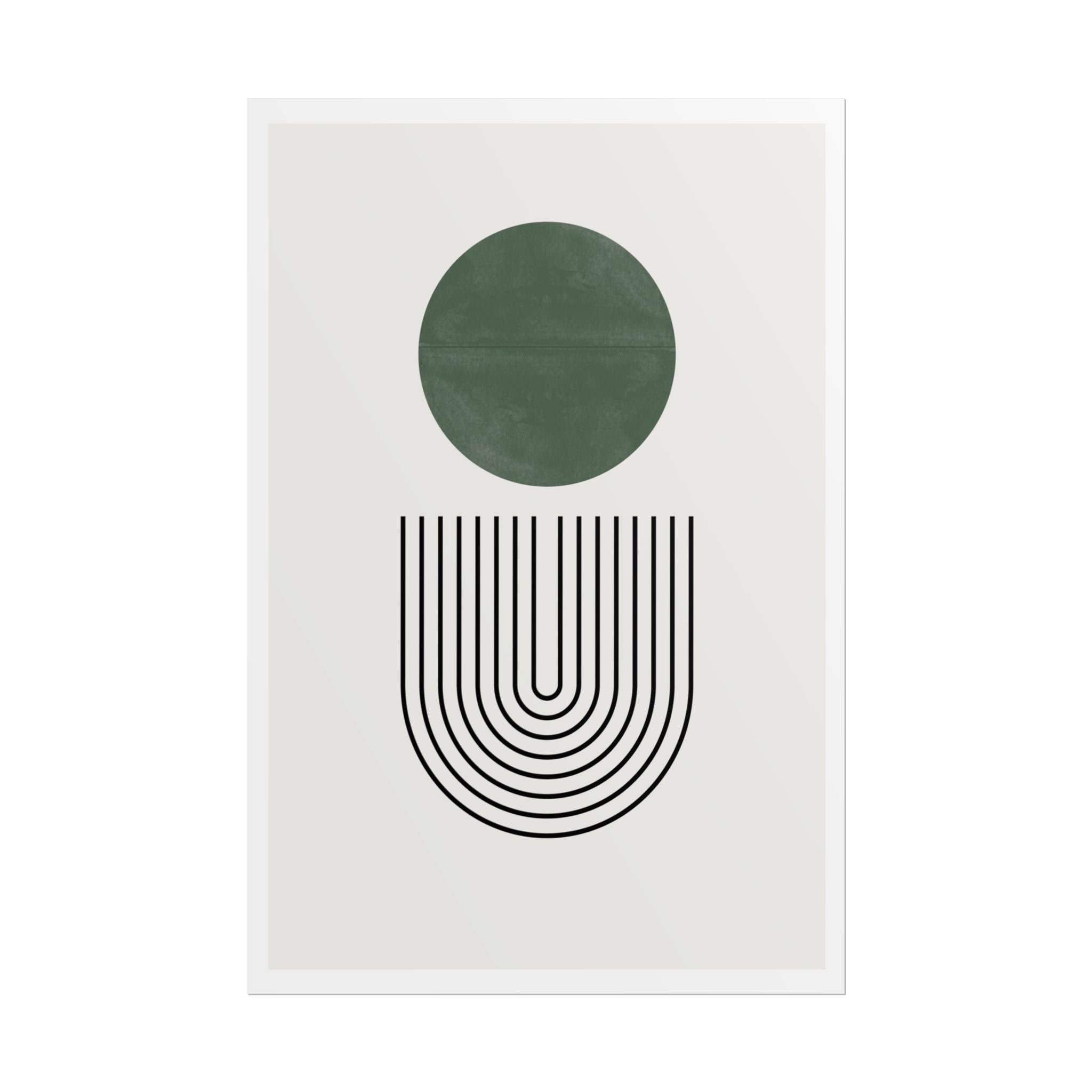 Emerald Orbit Pathways - Poster