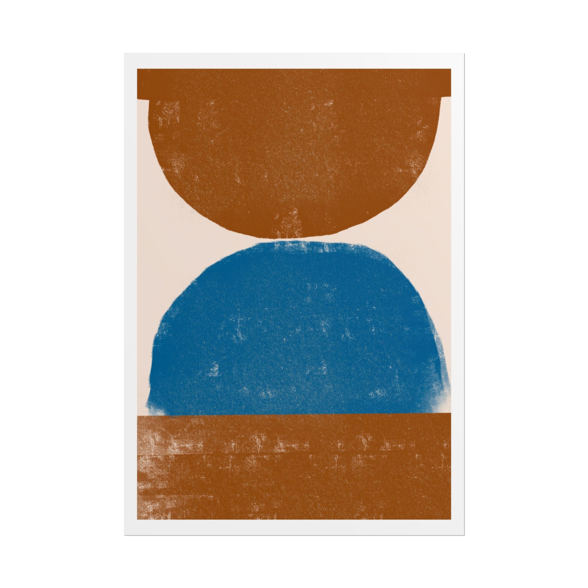 Cobalt Ember Equilibrium - Poster