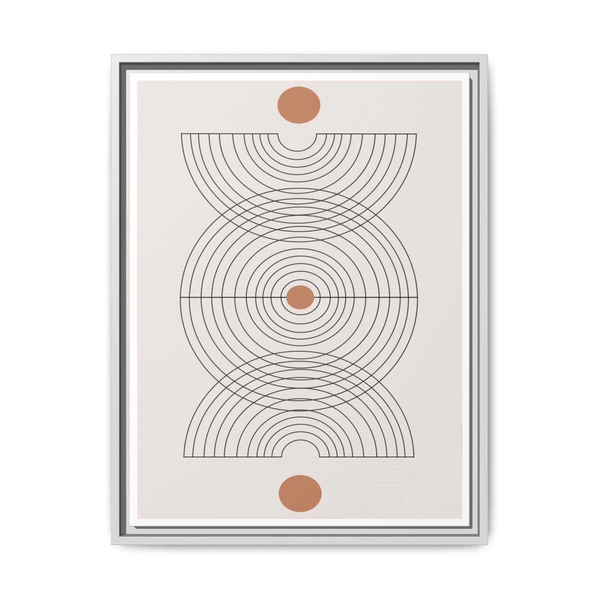 Celestial Echo Symmetry - Framed