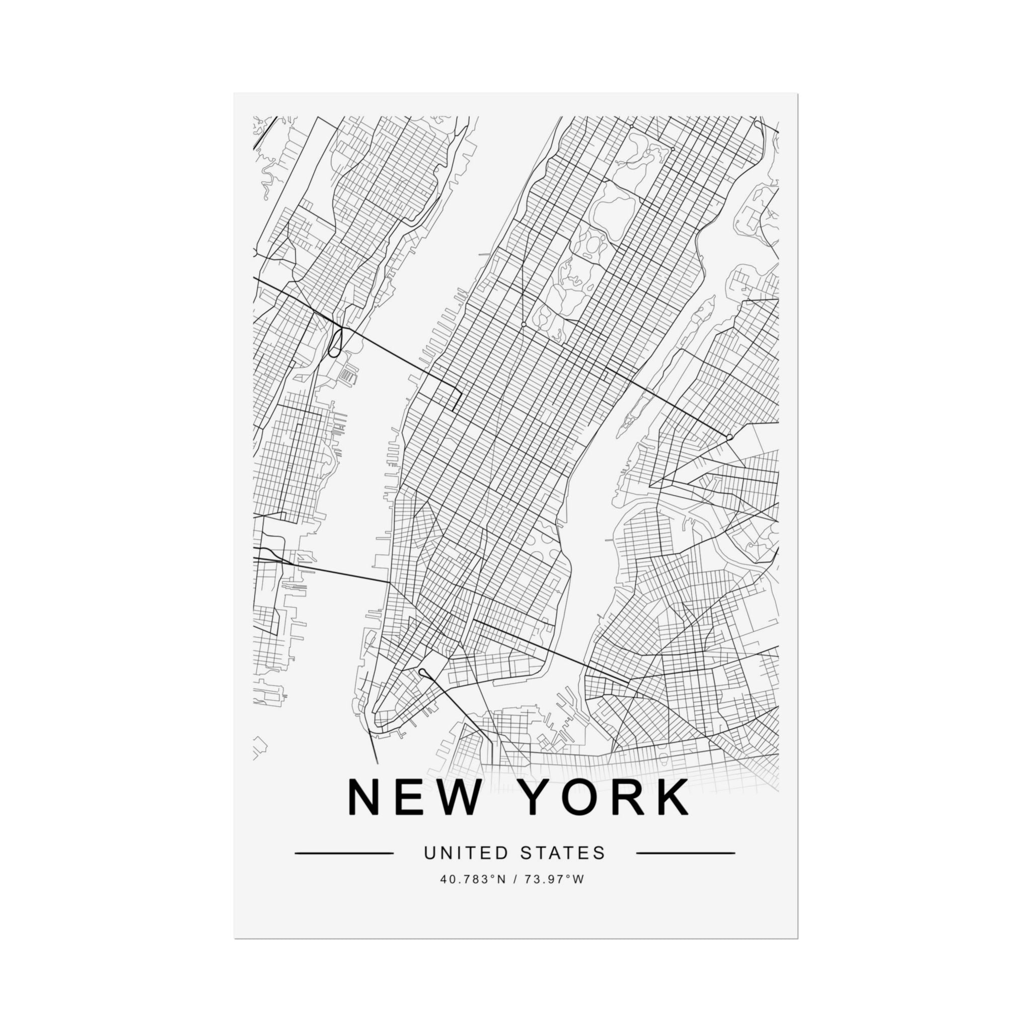 Metropolitan Gridline Reverie - Poster