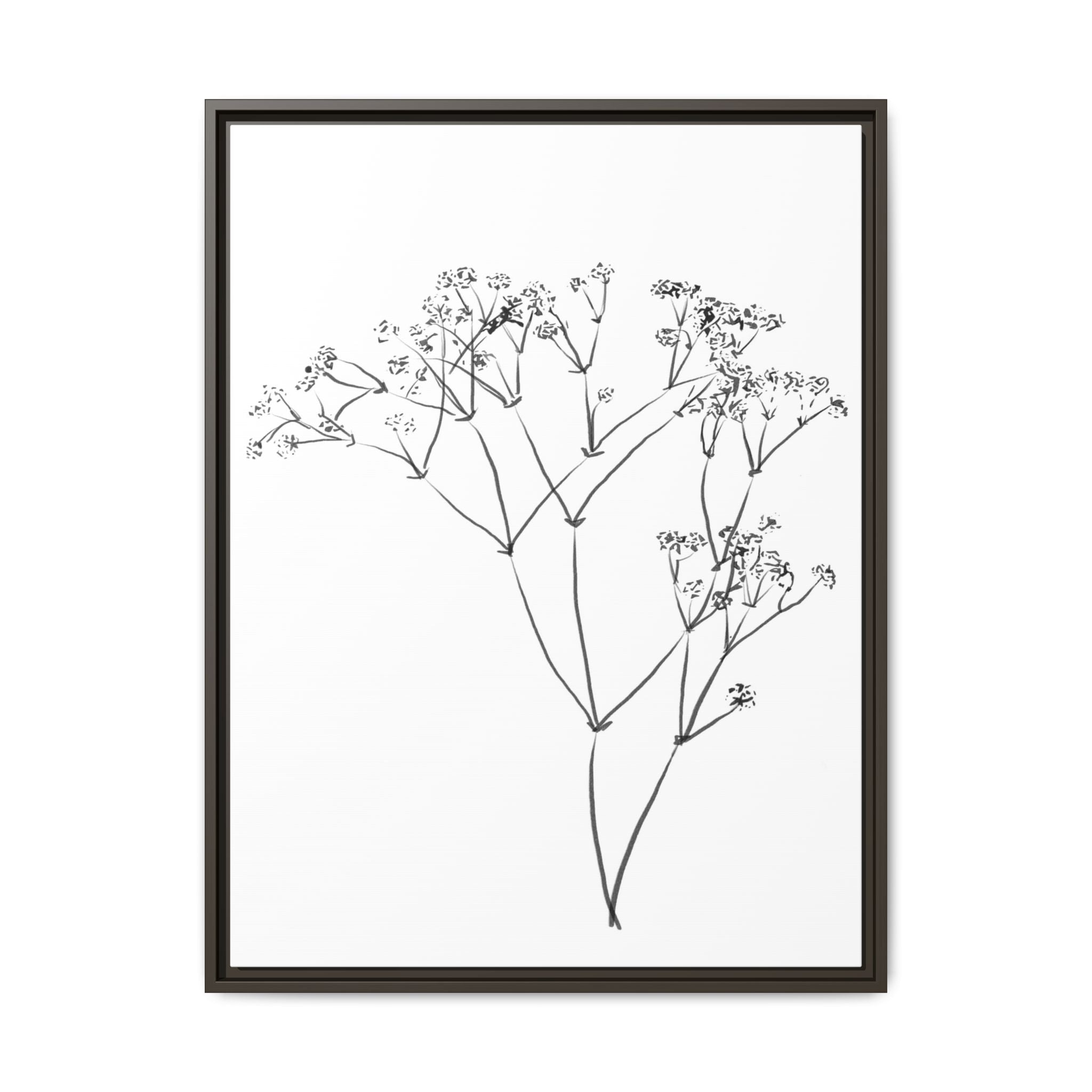 Whispering Meadow Sketch - Framed