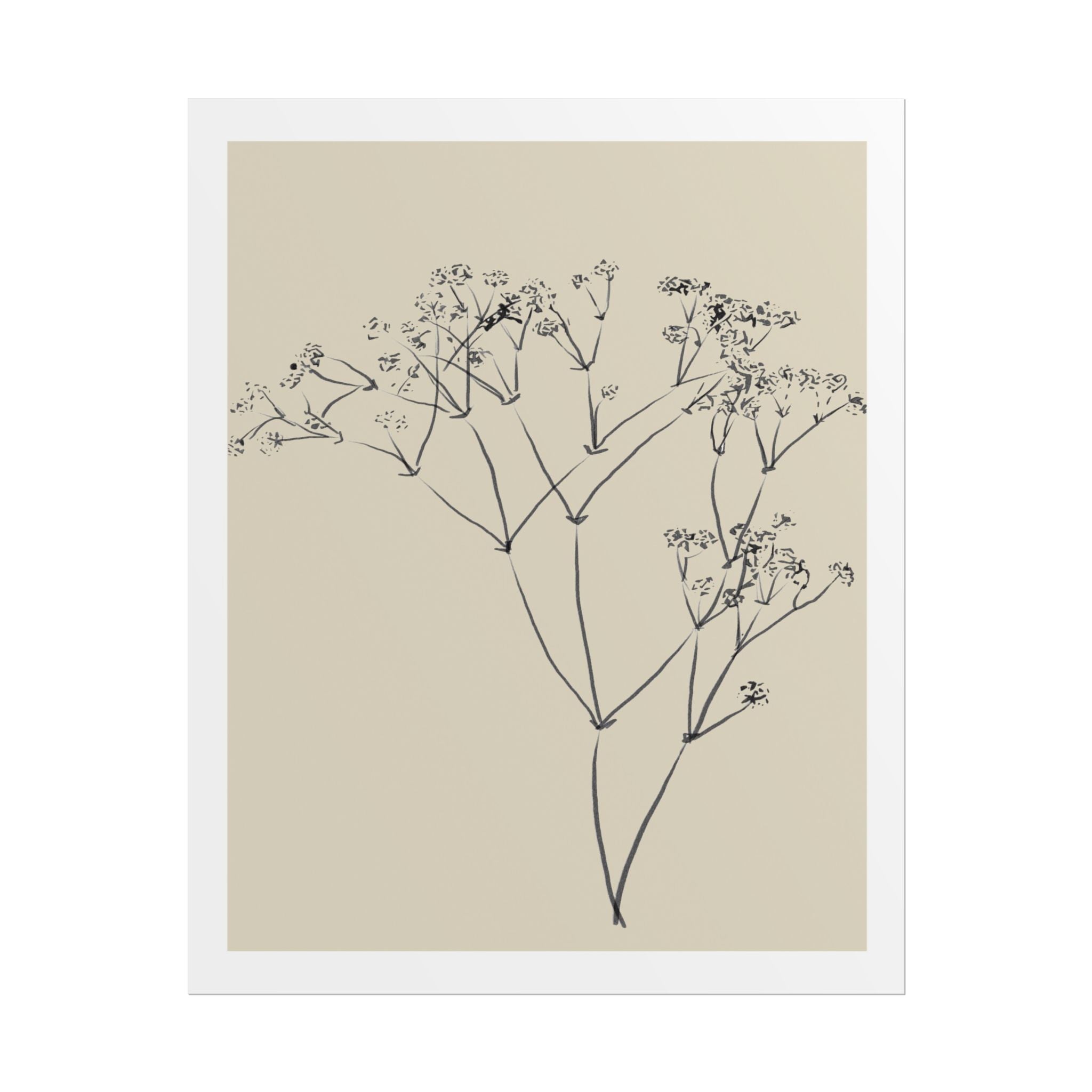 Soft Meadow Stillness - Poster