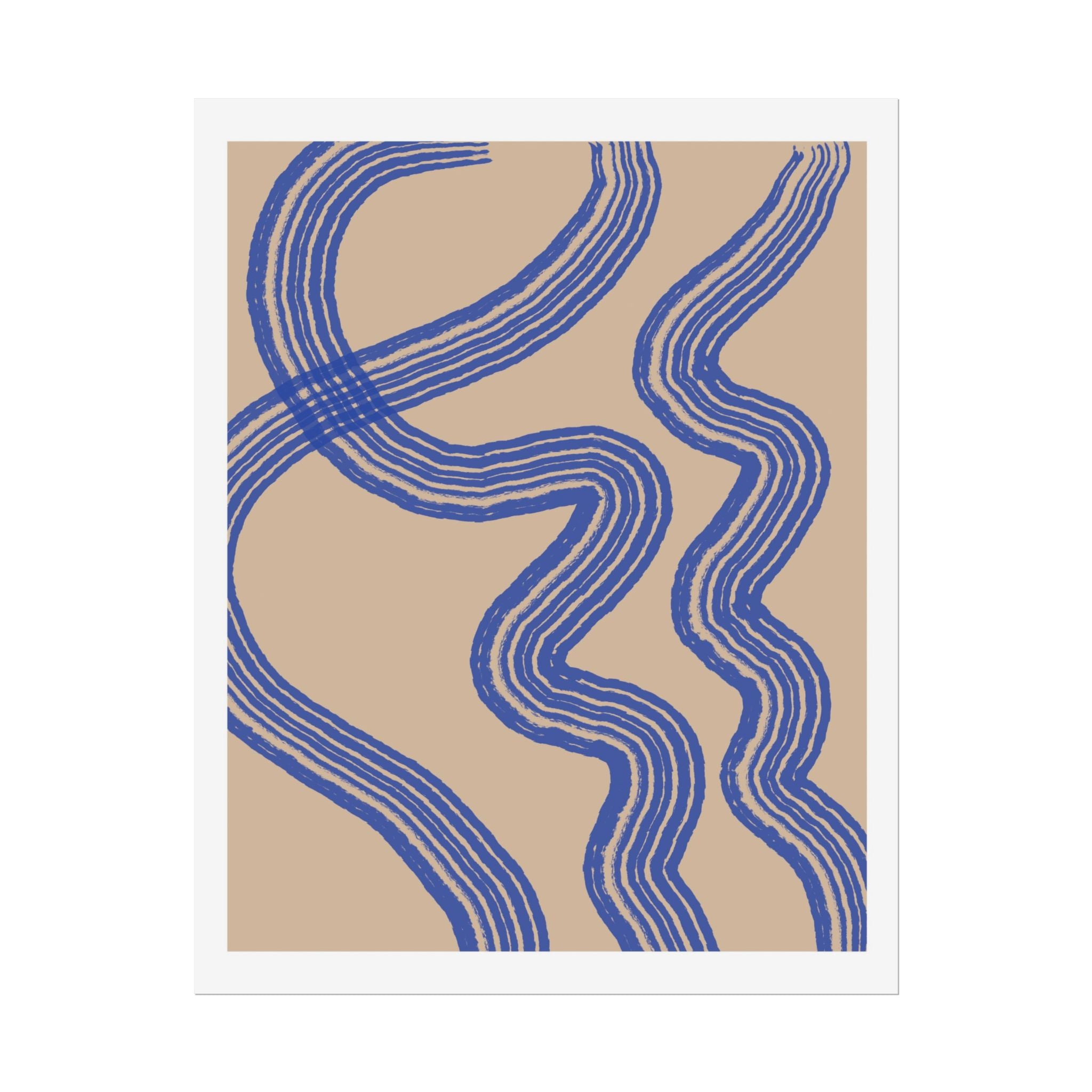 Azure Motion Paths - Poster