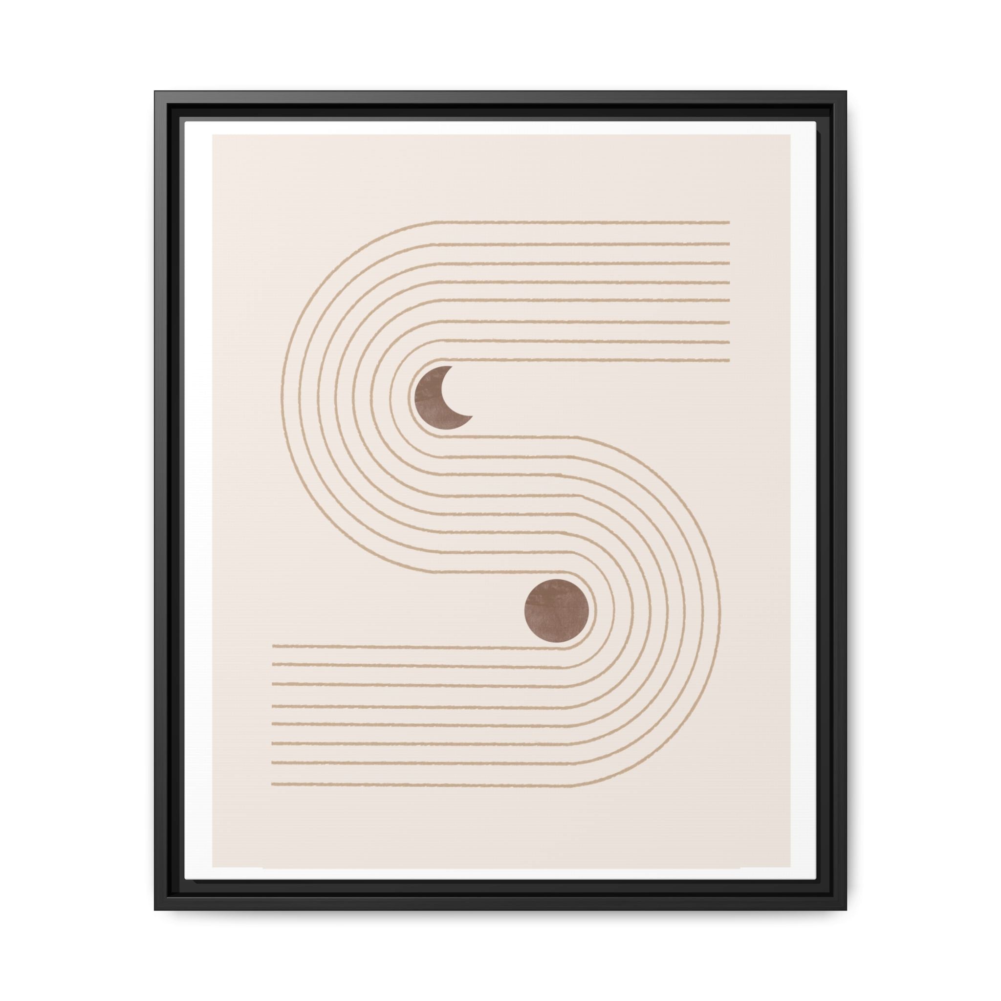 Desert Orbit Passage - Framed