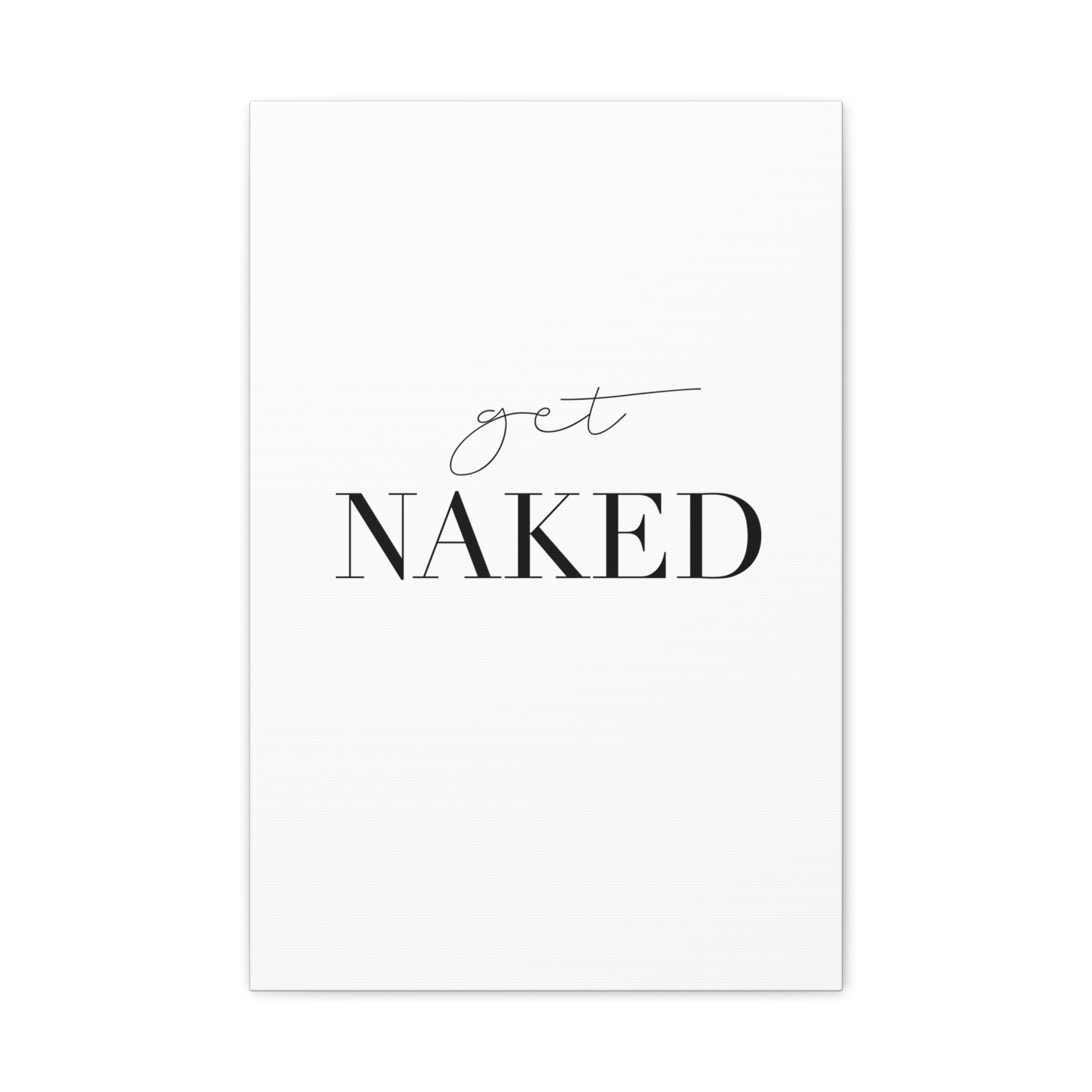 Midnight Muse Typography Grace - Canvas
