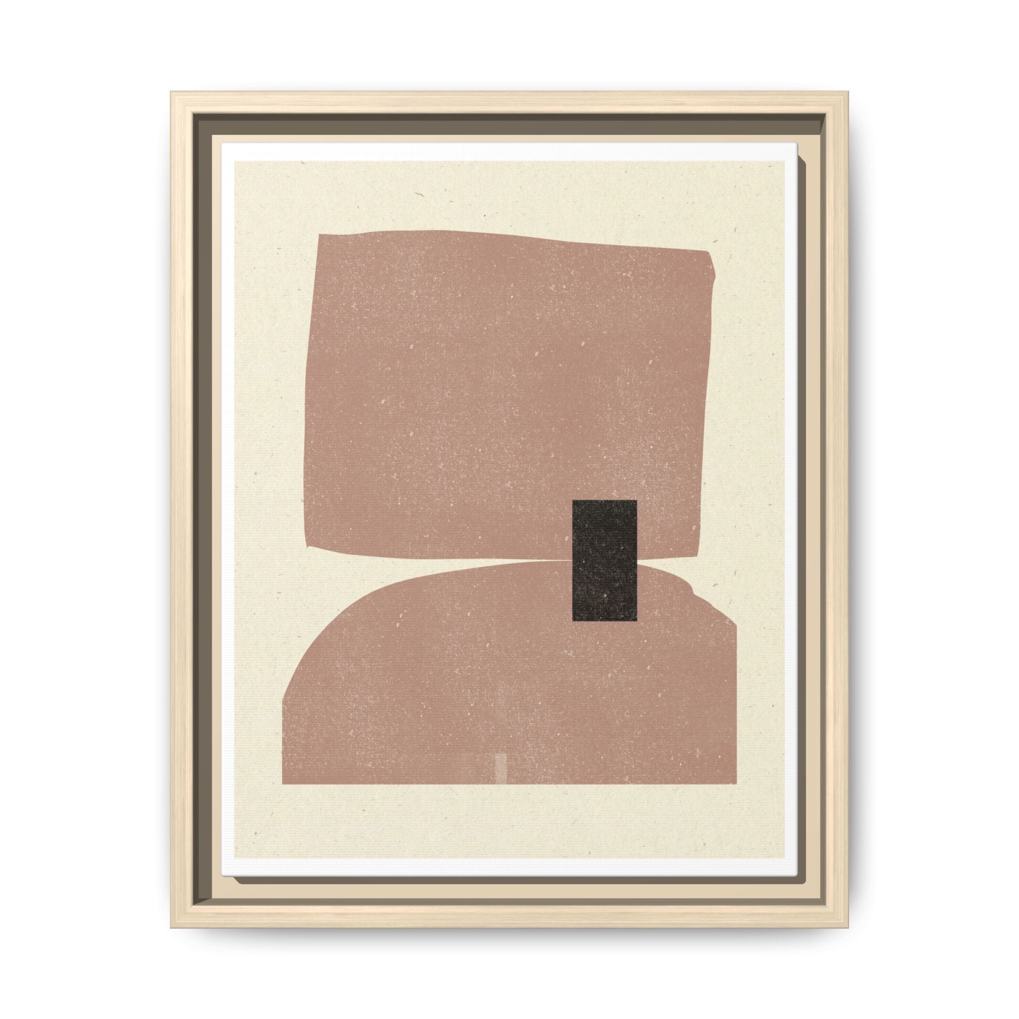 Blush Balance Study - Framed