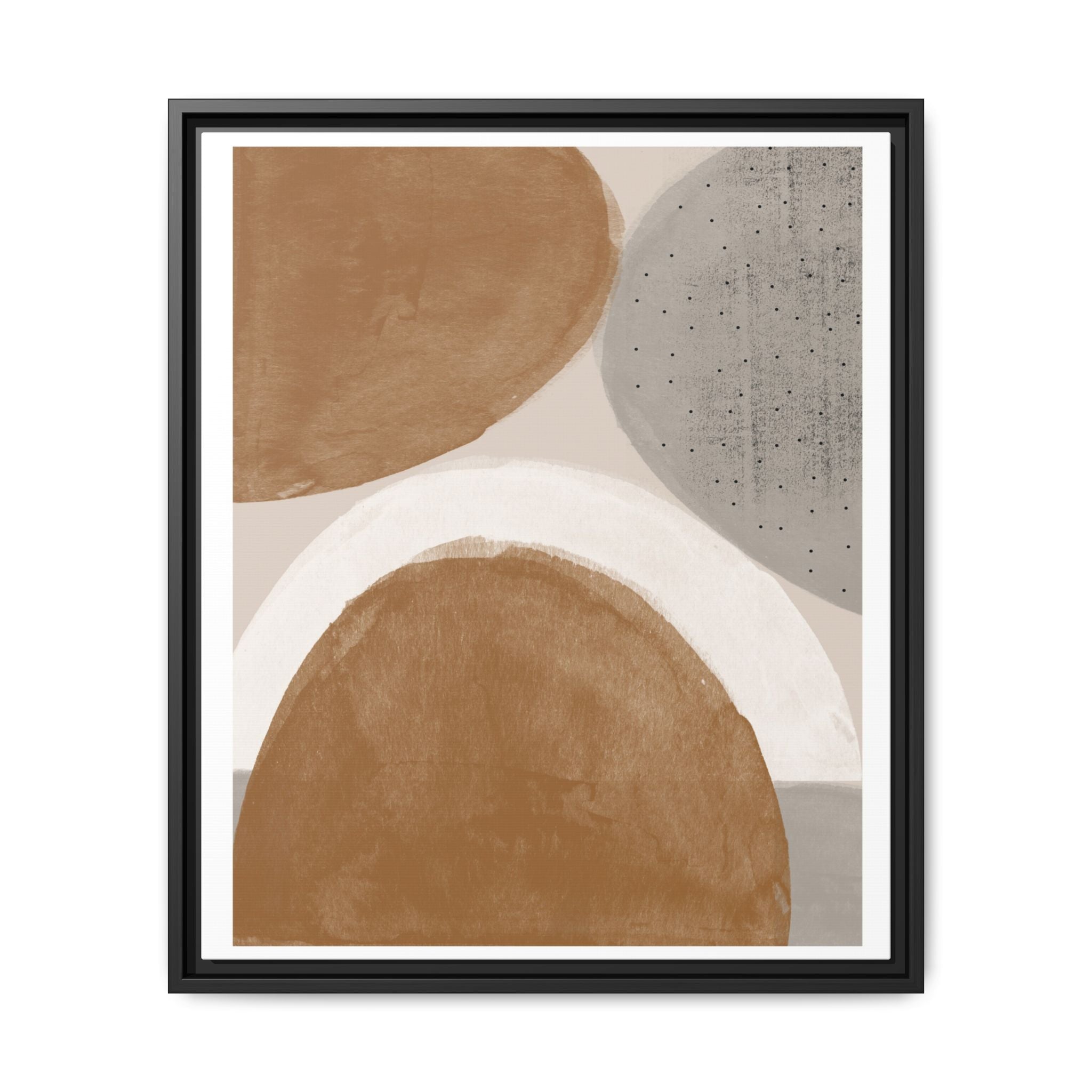 Clay Horizon Echoes - Framed