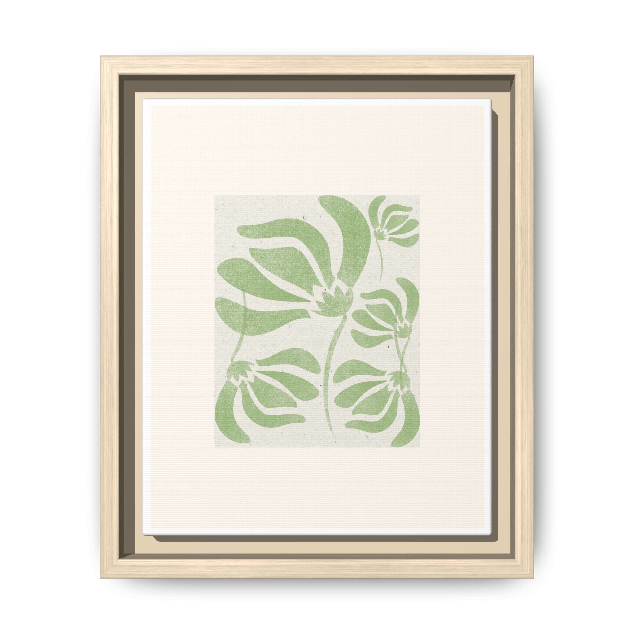 Verdant Bloom Harmony - Framed