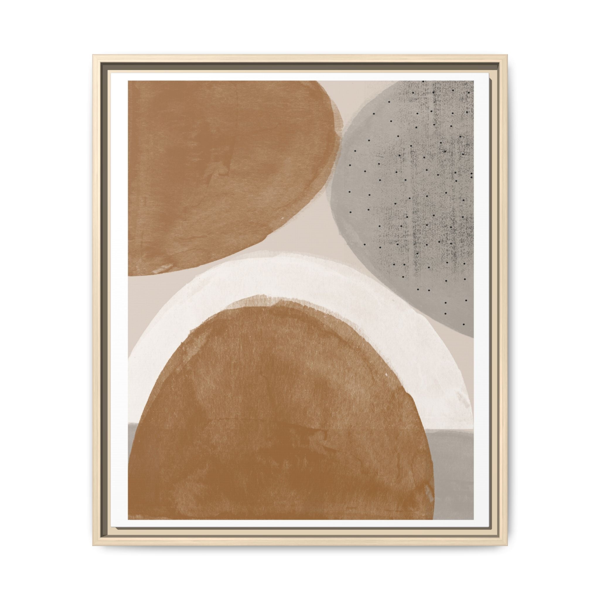Clay Horizon Echoes - Framed