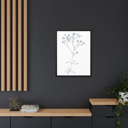 Blue Meadow Whisper - Framed