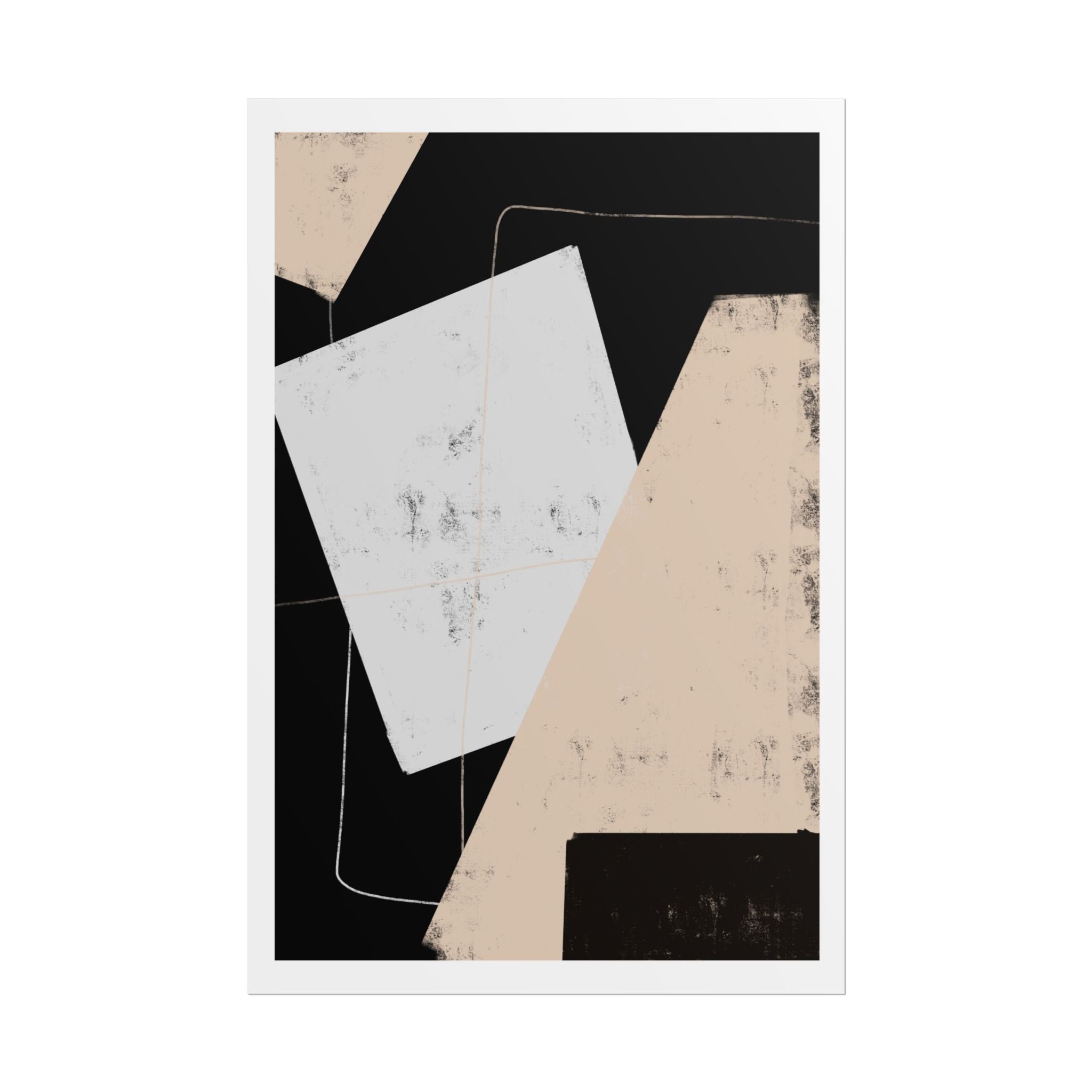 Silent Geometry Passage - Poster
