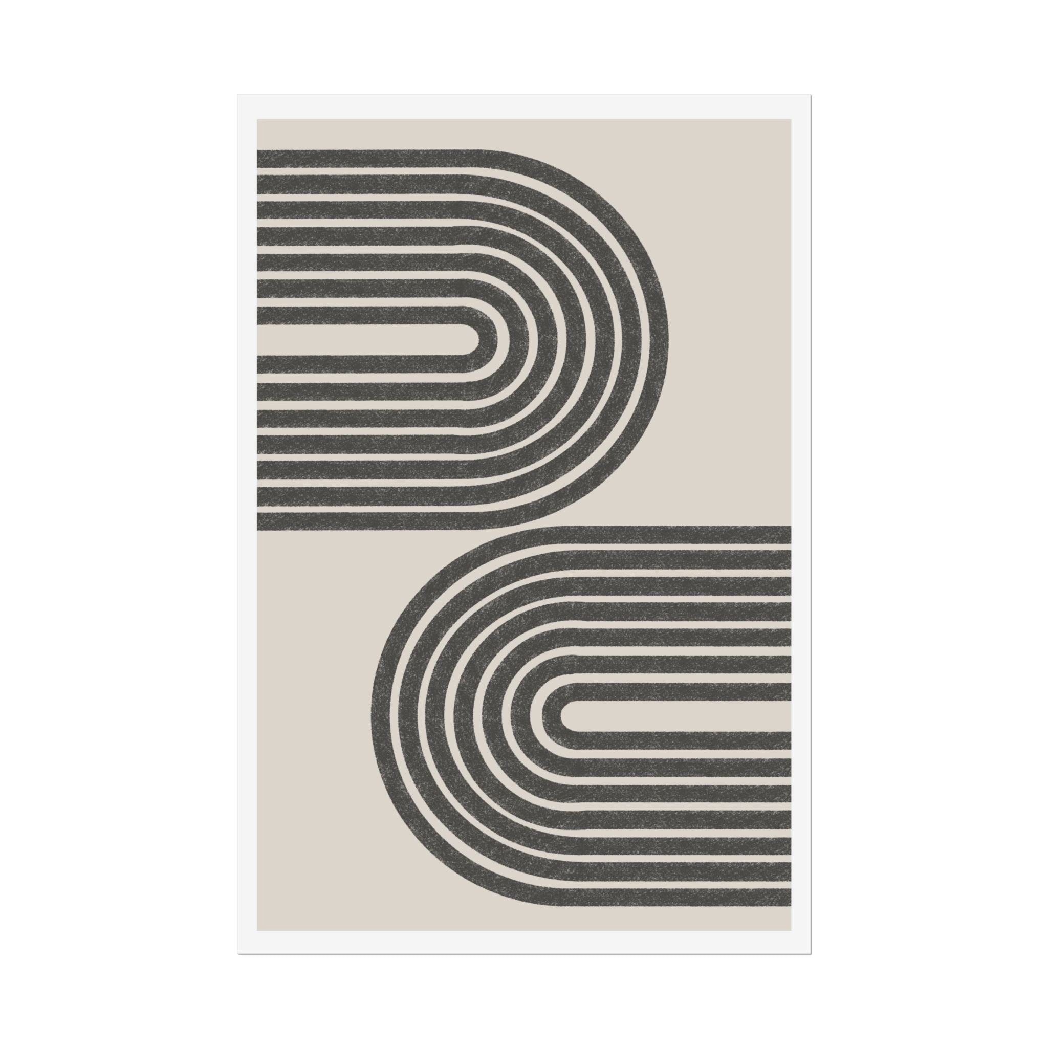 Twin Horizon Currents - Poster