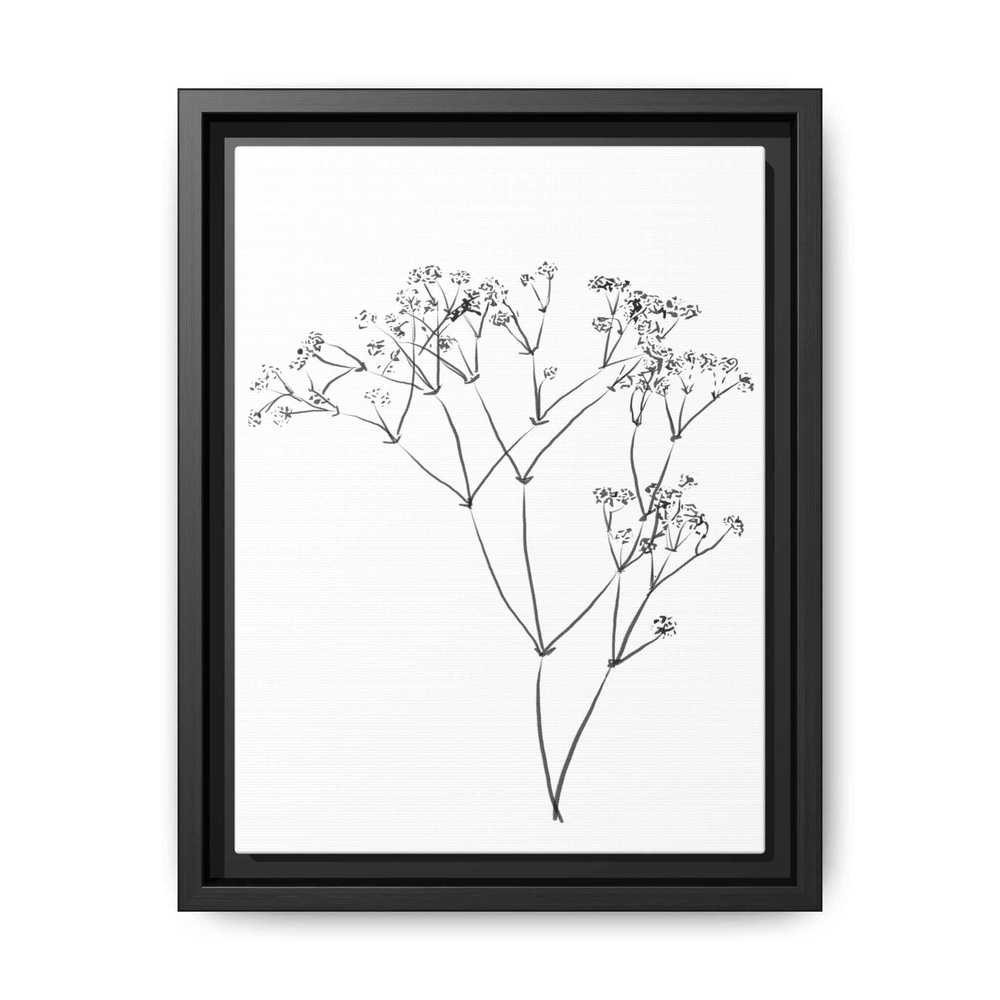 Whispering Meadow Sketch - Framed