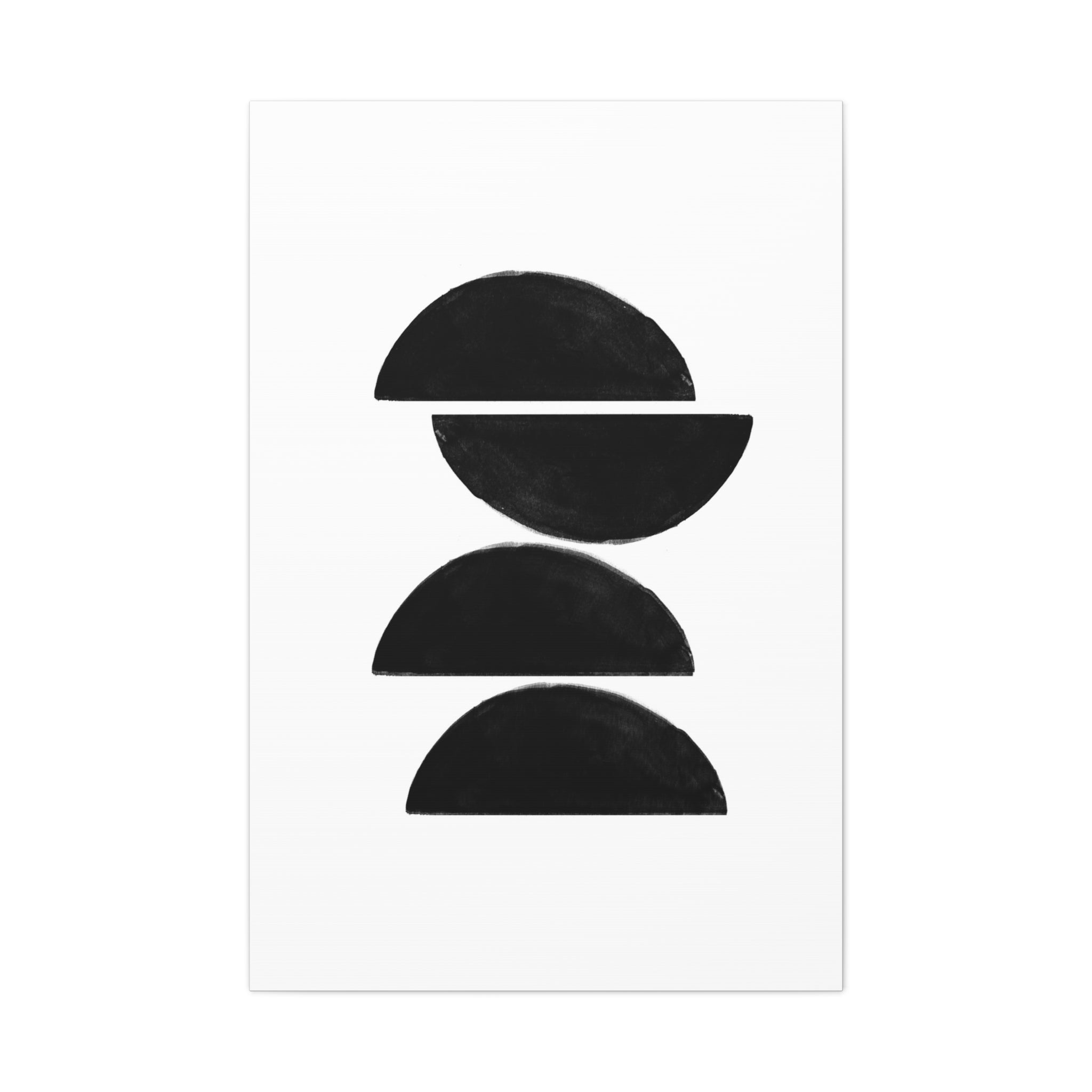 Noir Horizon Rhythm - Canvas