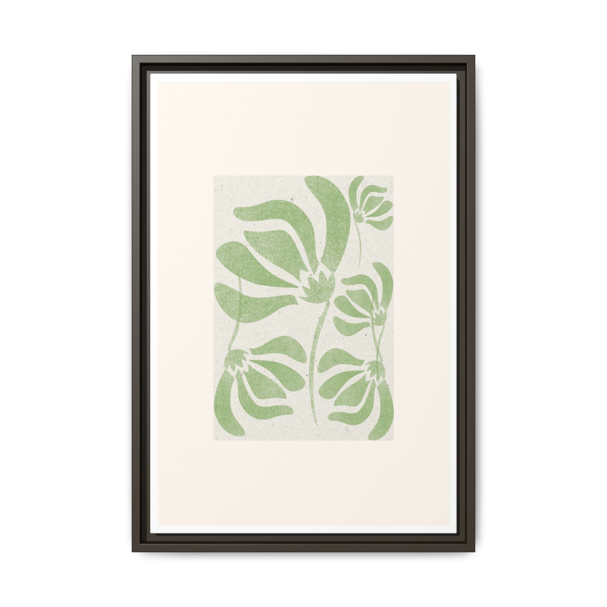 Verdant Bloom Harmony - Framed