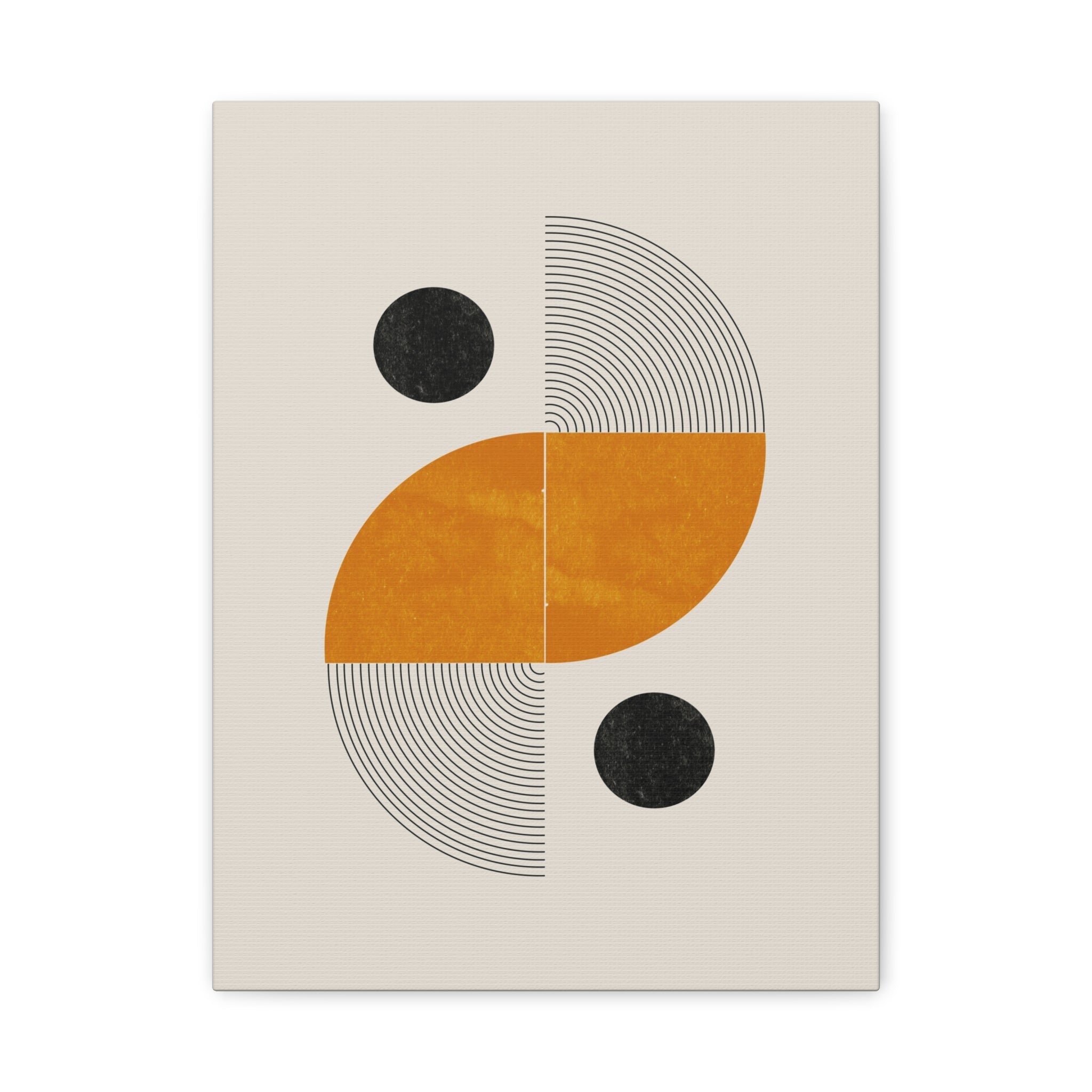 Amber Orbit Balance - Canvas