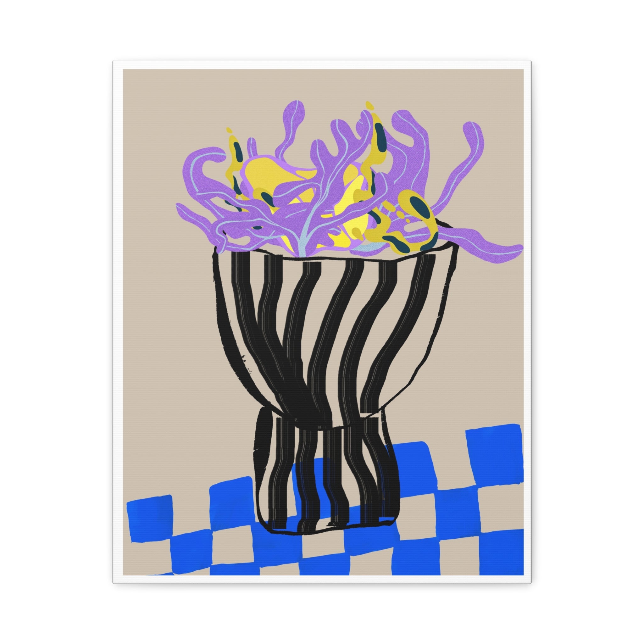 Lavender Coral Mirage - Canvas