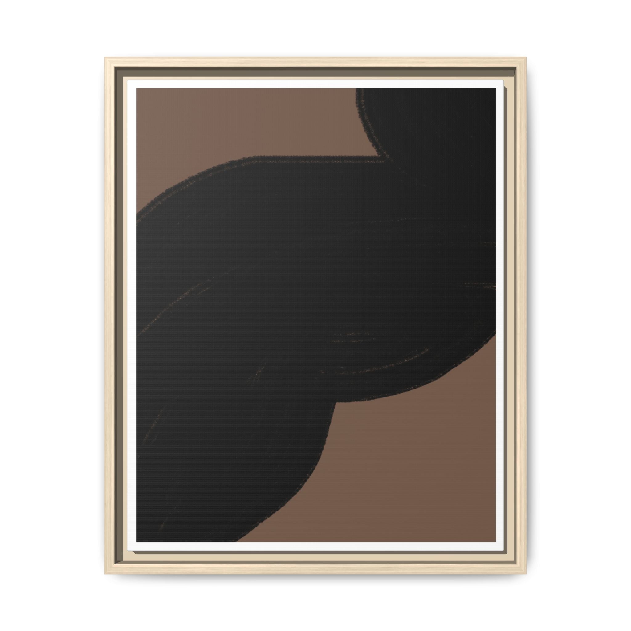 Midnight Drift Curves - Framed