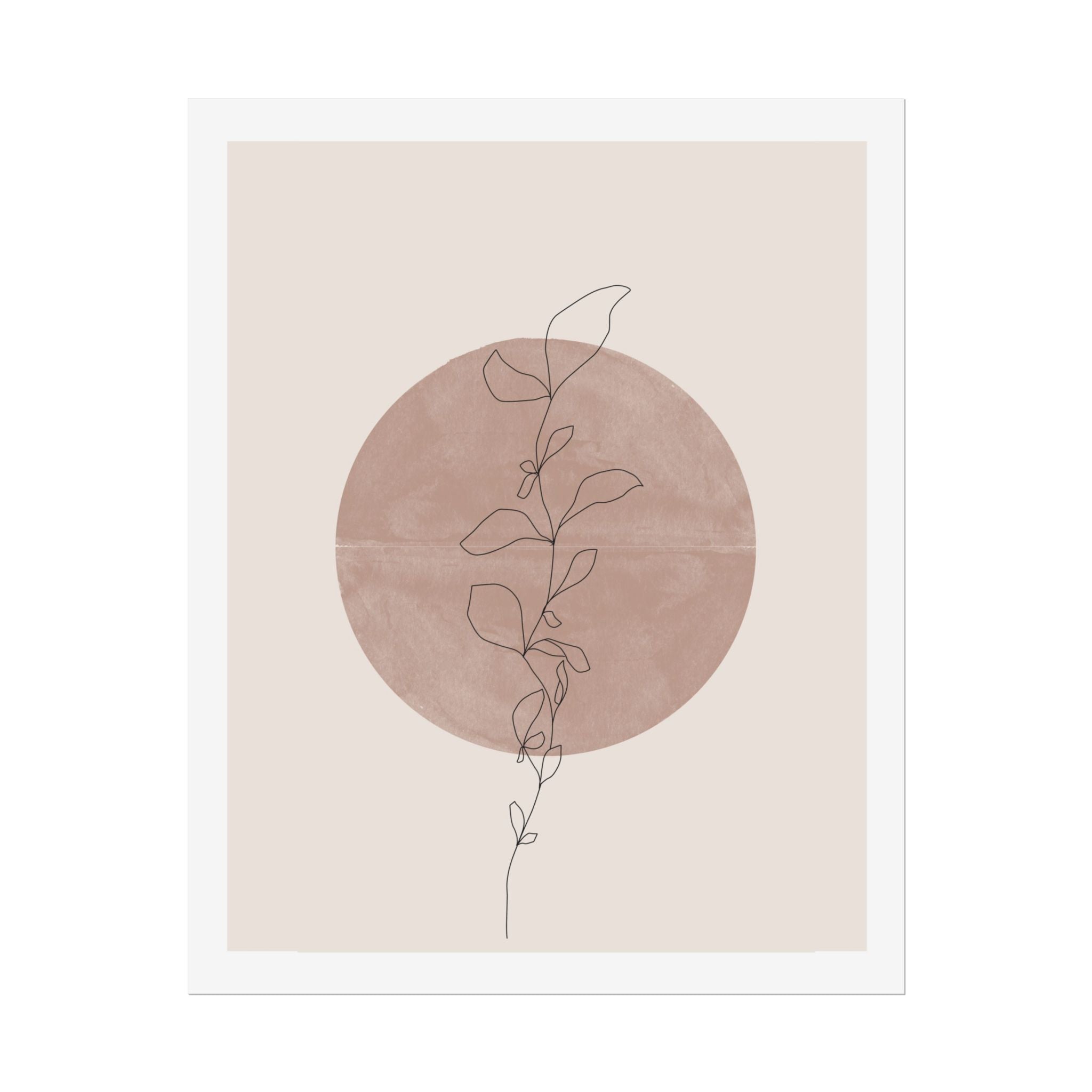 Blush Moonvine Quietude - Poster