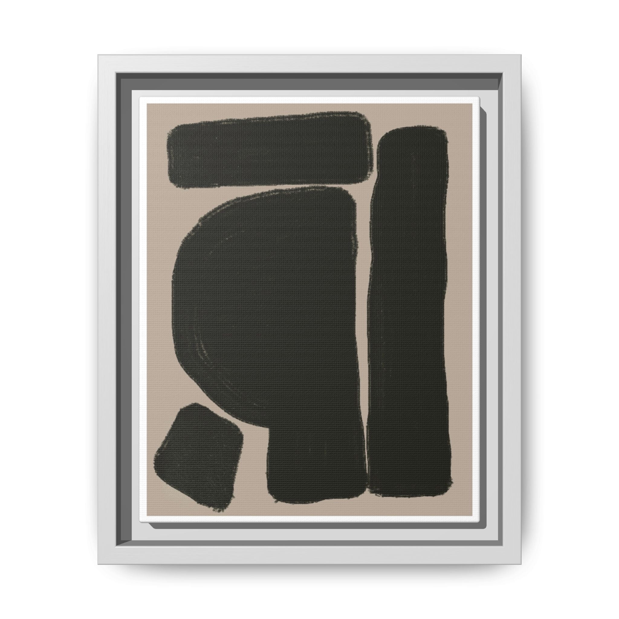 Velvet Obsidian Forms - Framed