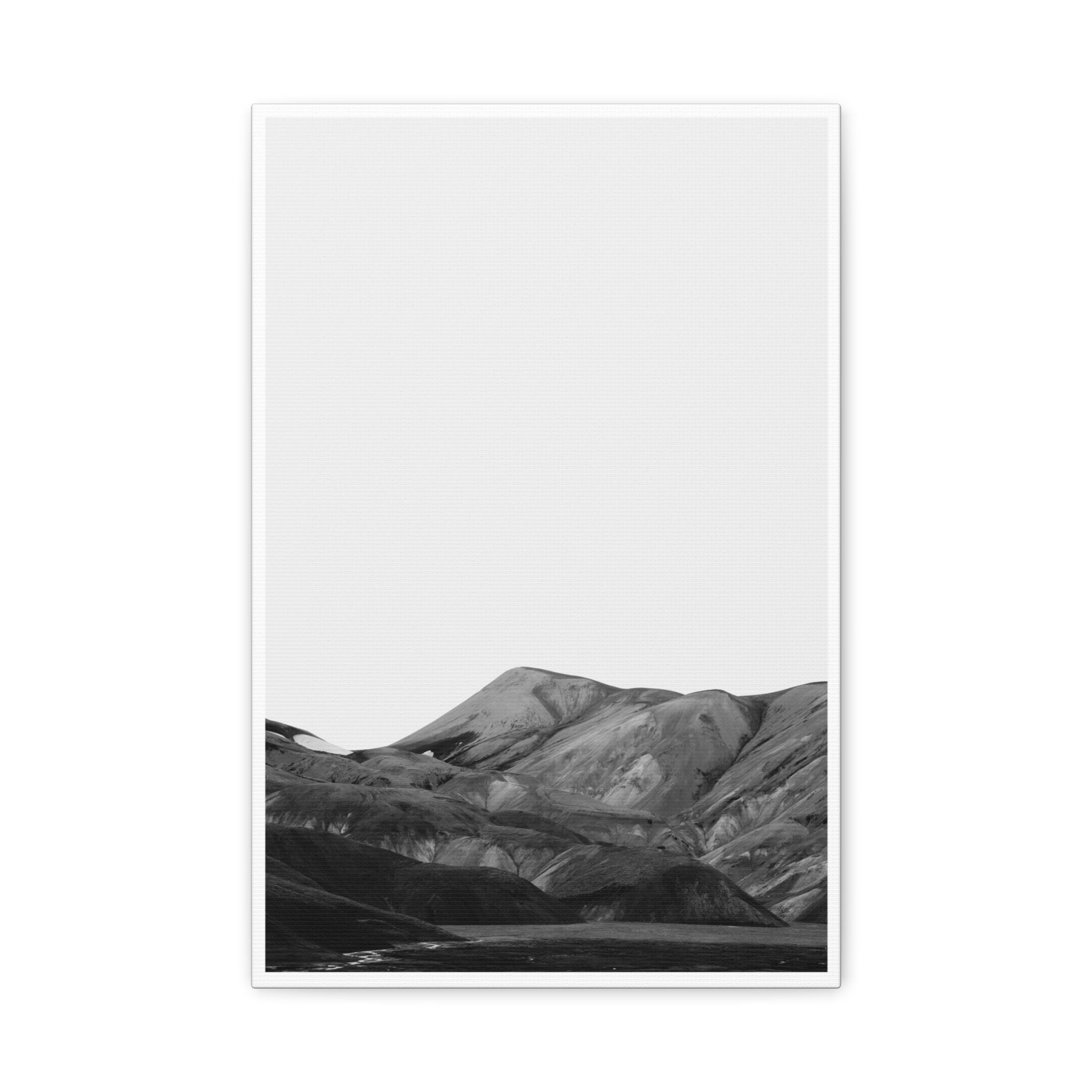Silent Horizon Drift - Canvas