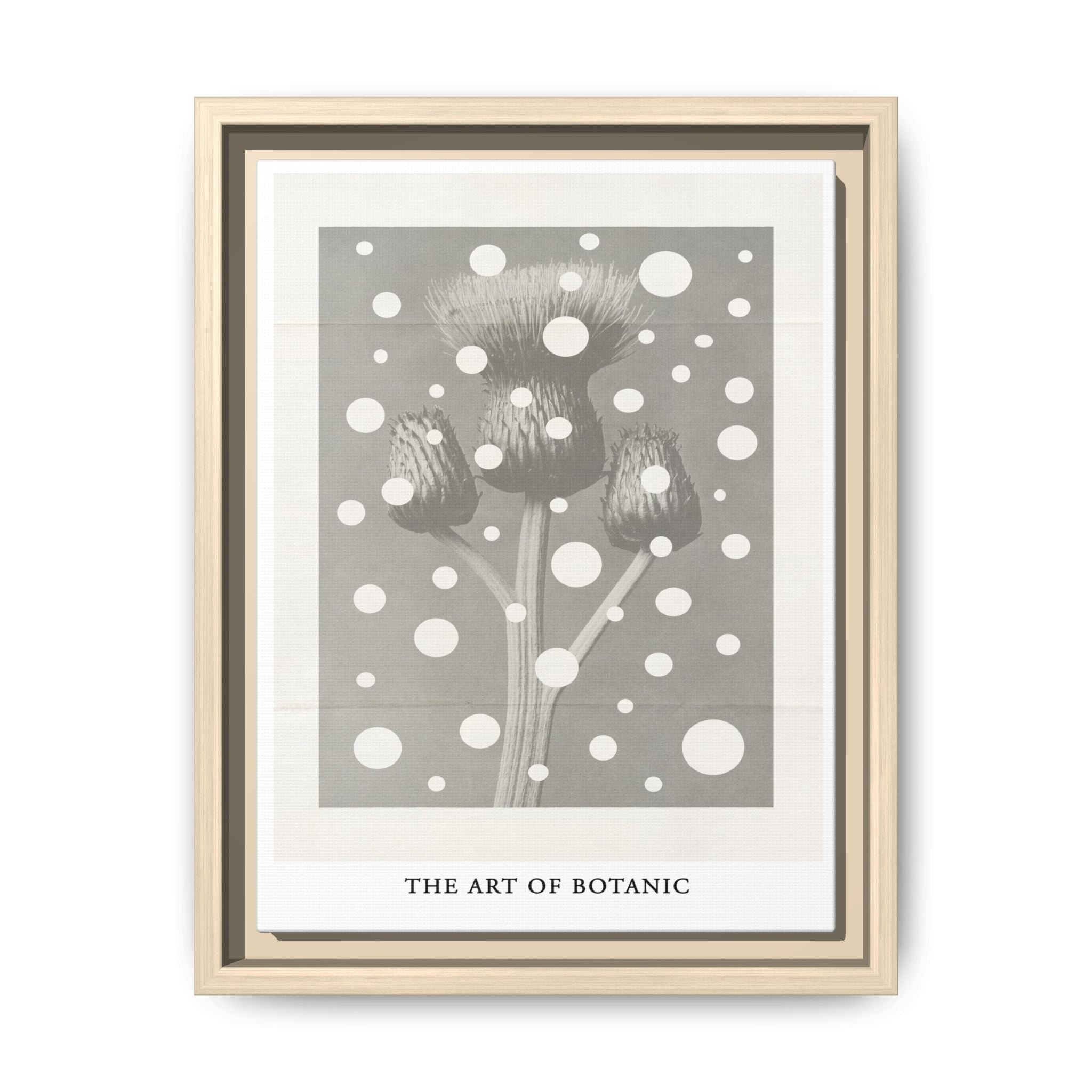Winter Thistle Reverie - Framed