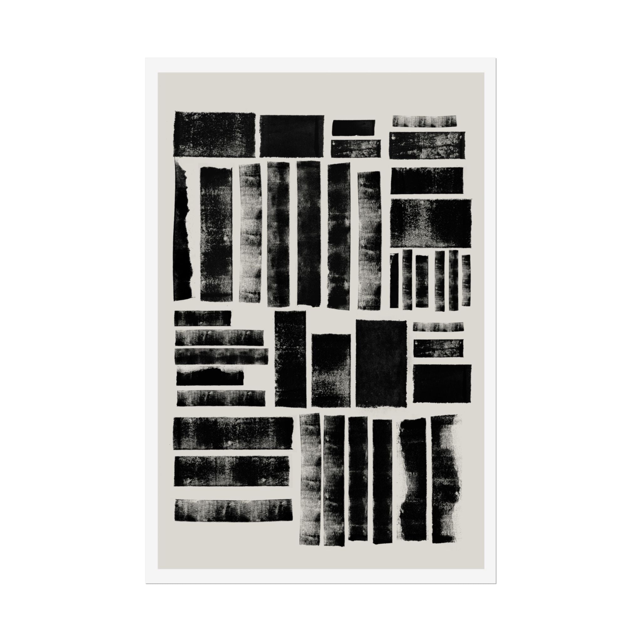 Midnight Rhythm Panels - Poster