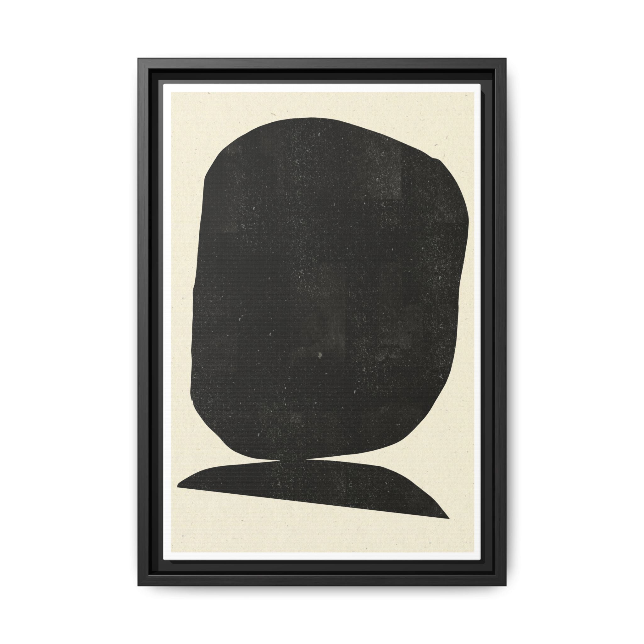 Midnight Monolith Whisper - Framed