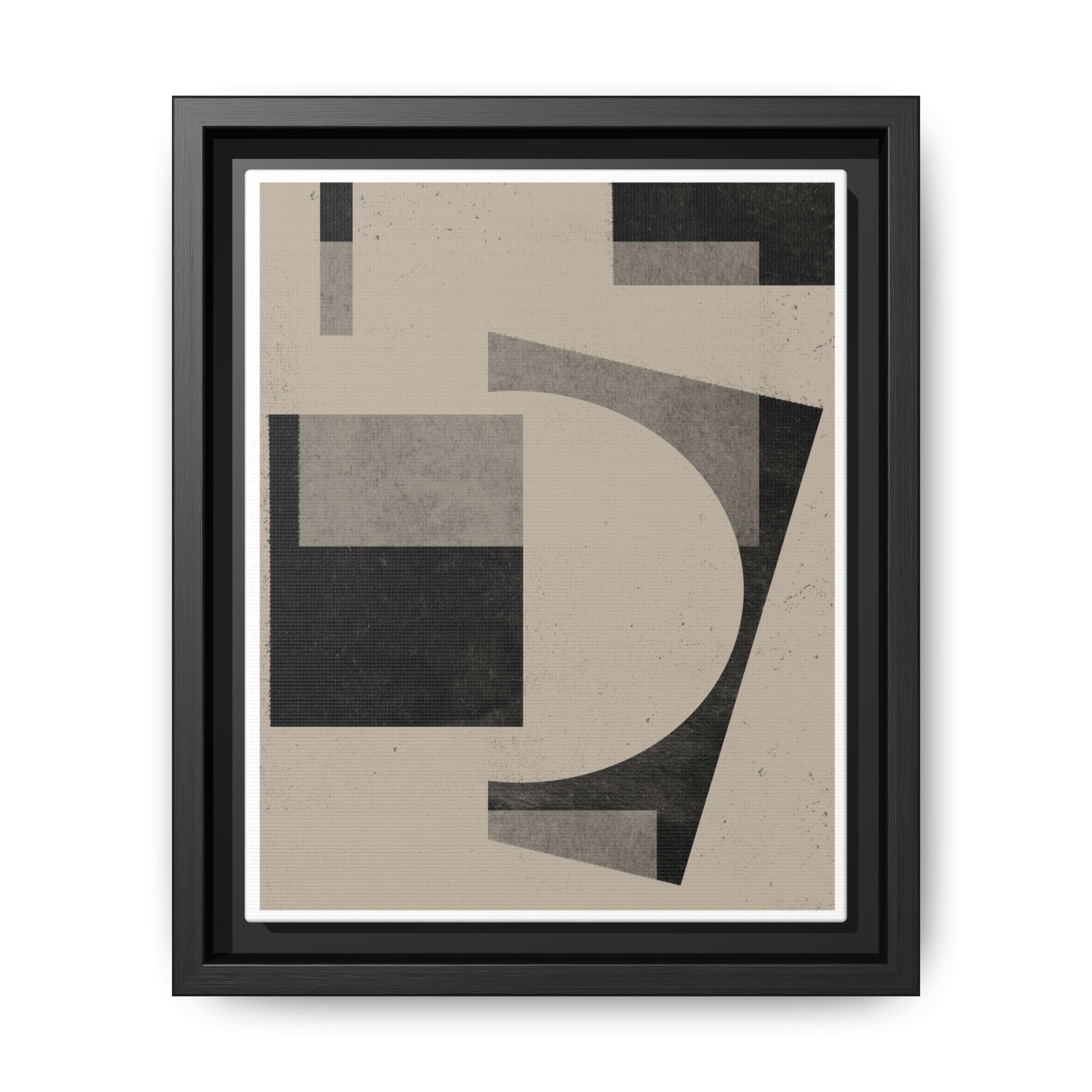 Obsidian Balance Study - Framed