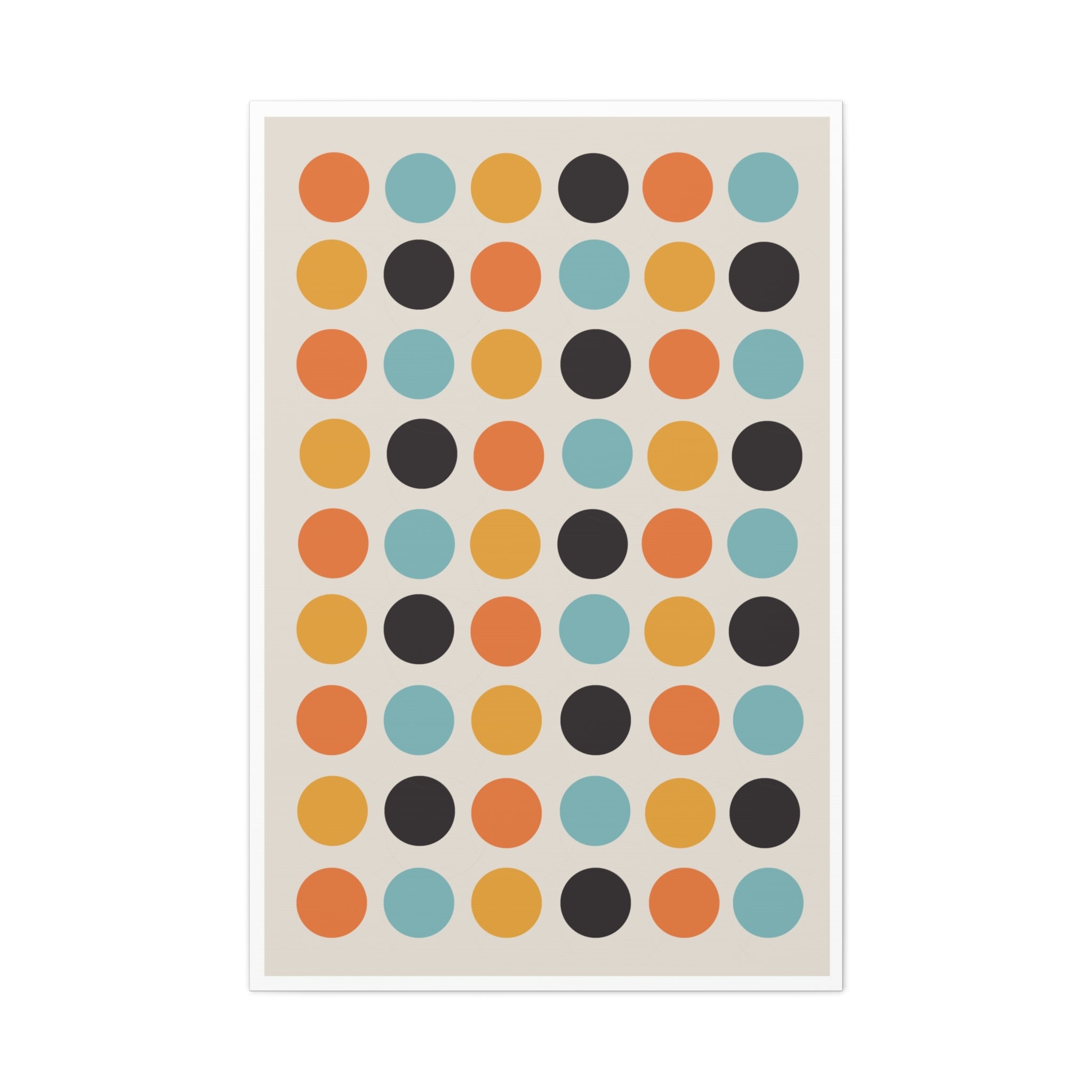 Retro Carnival Rhythm - Canvas