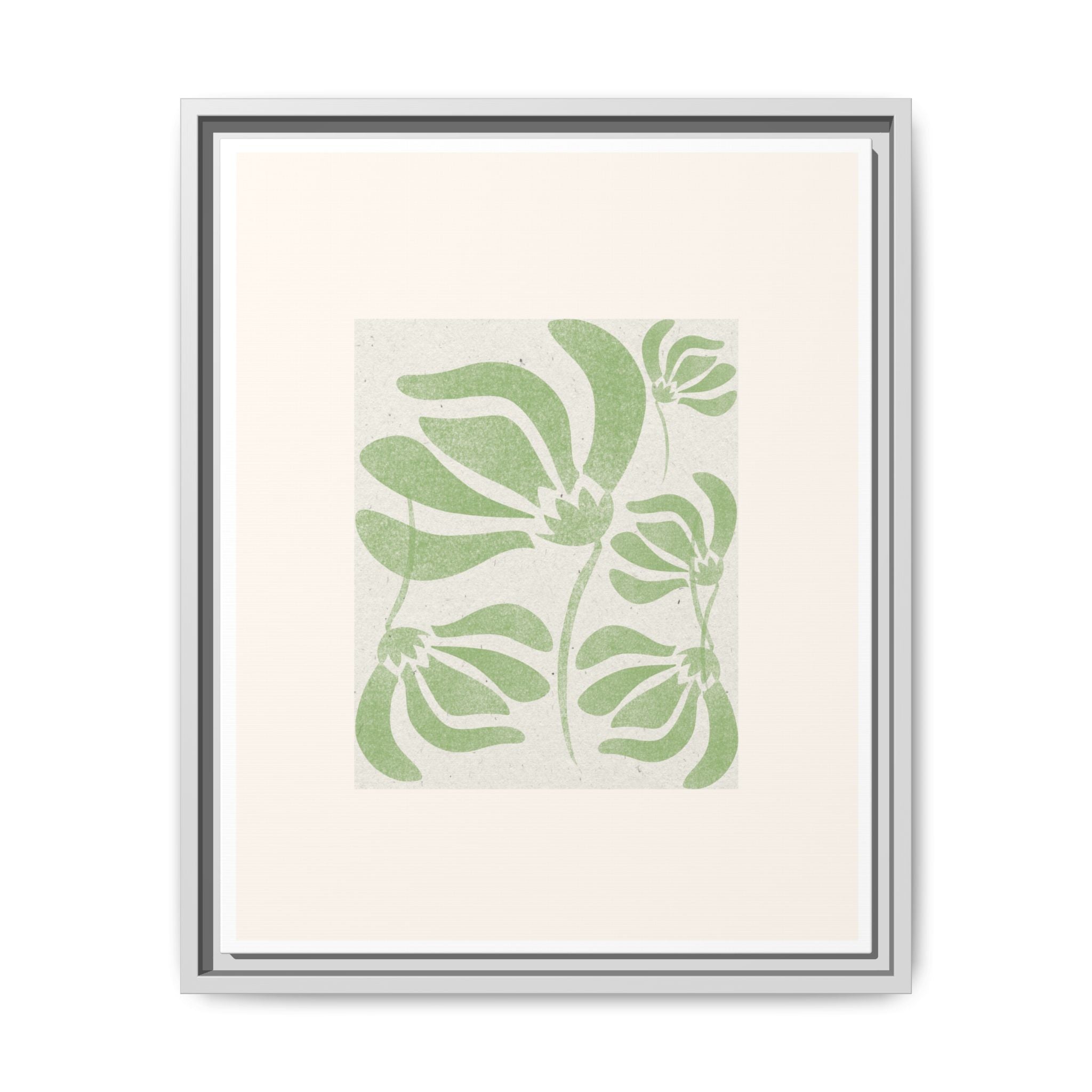 Verdant Bloom Harmony - Framed
