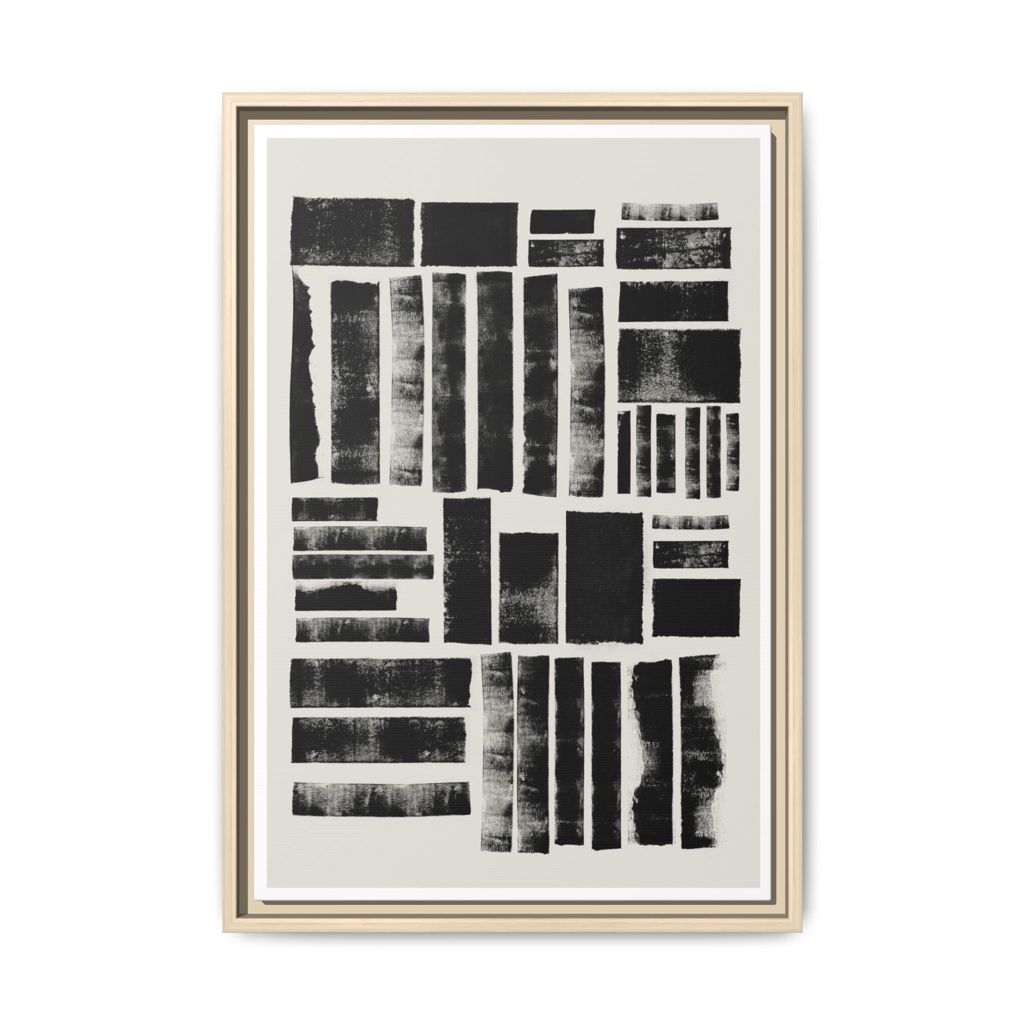 Midnight Rhythm Panels - Framed