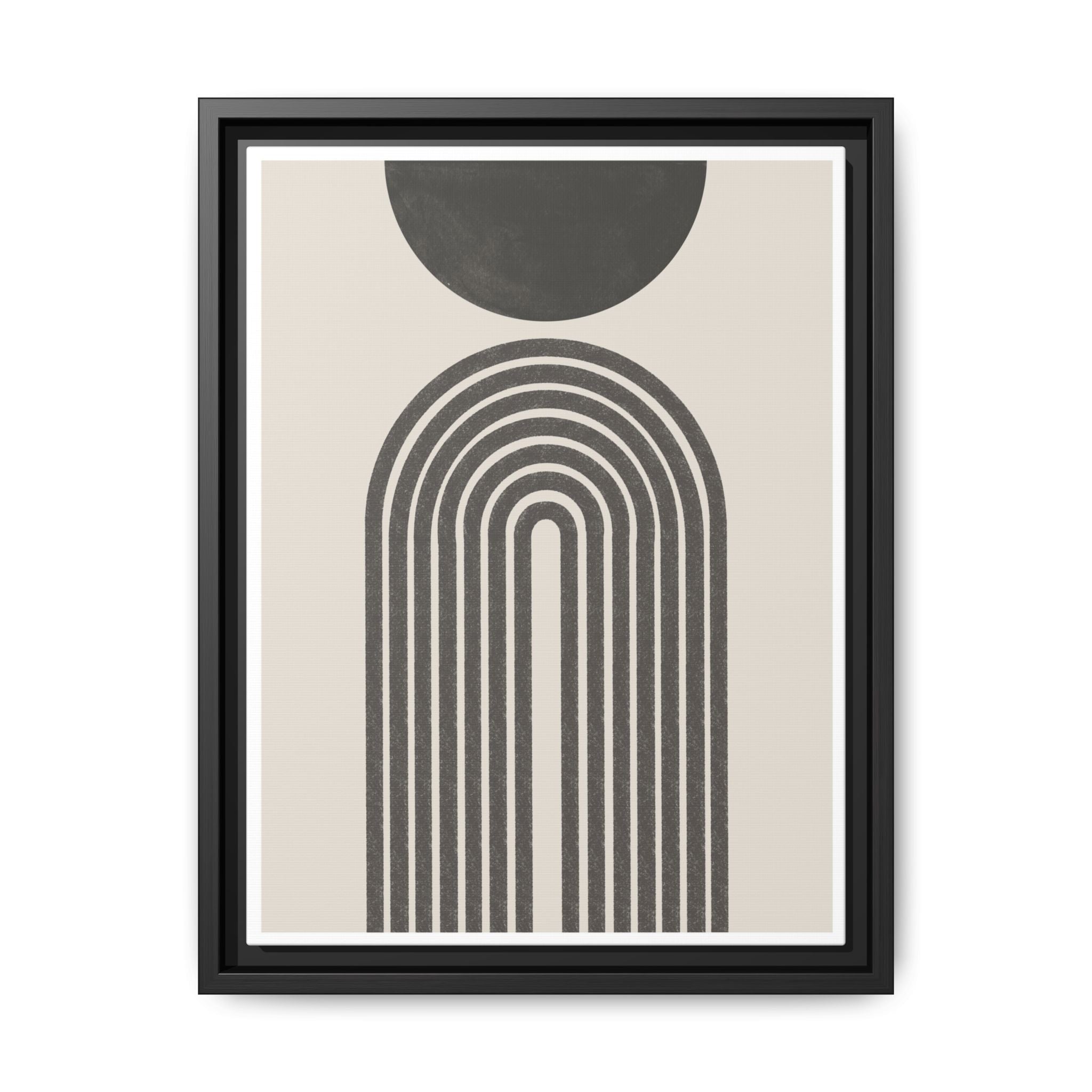Obsidian Arch Resonance - Framed