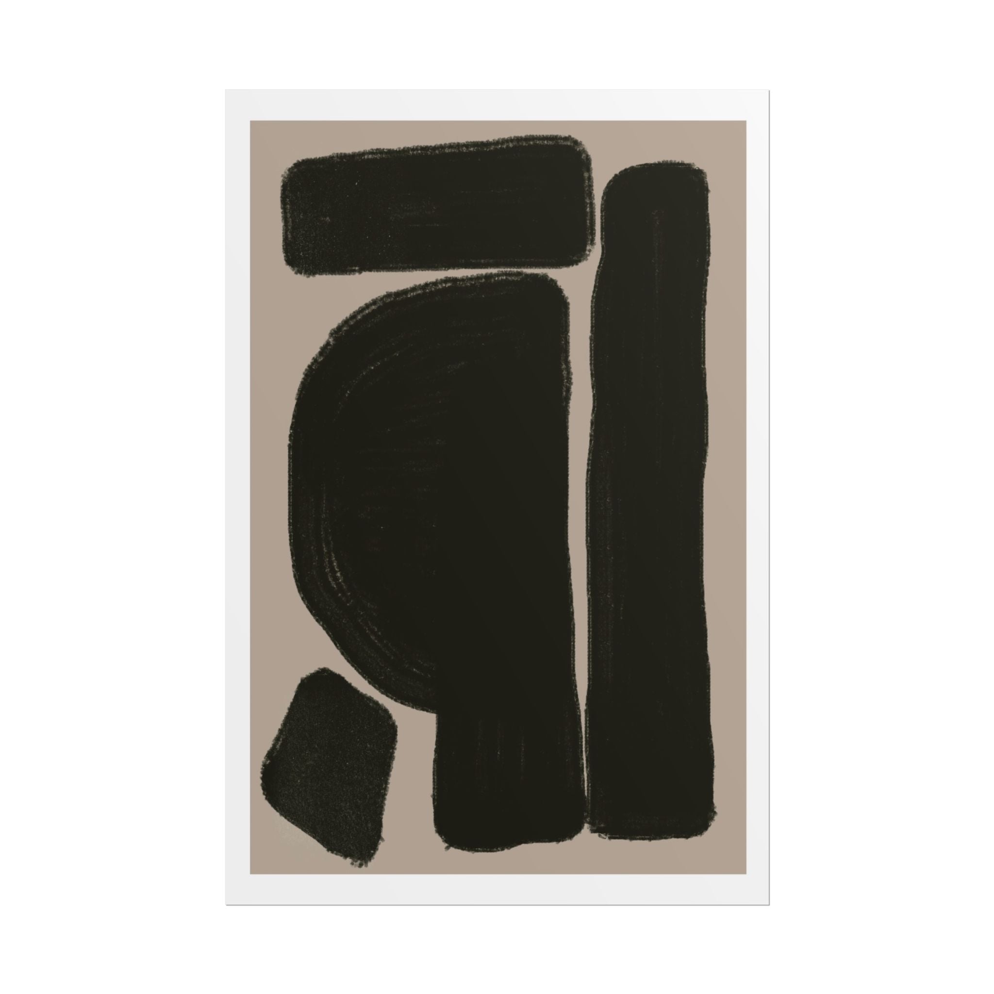 Velvet Obsidian Forms - Poster