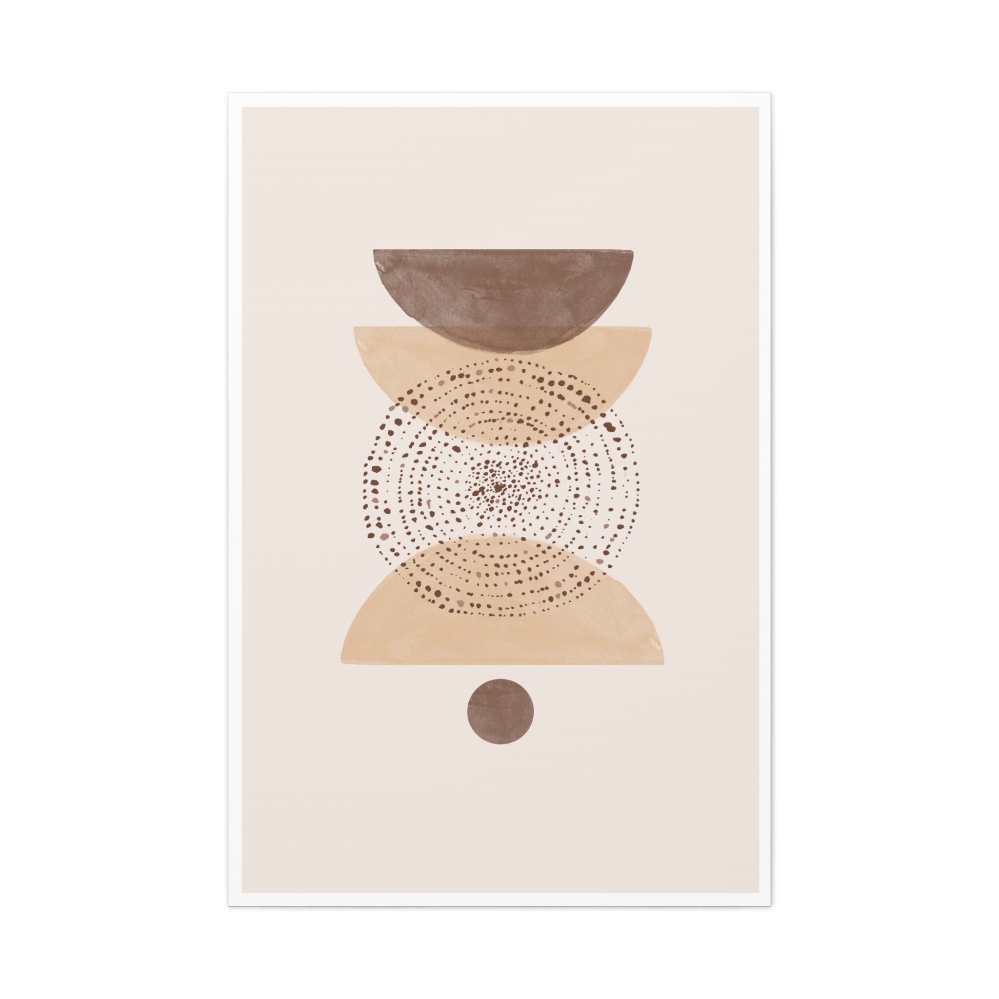 Terracotta Orbit Balance - Canvas