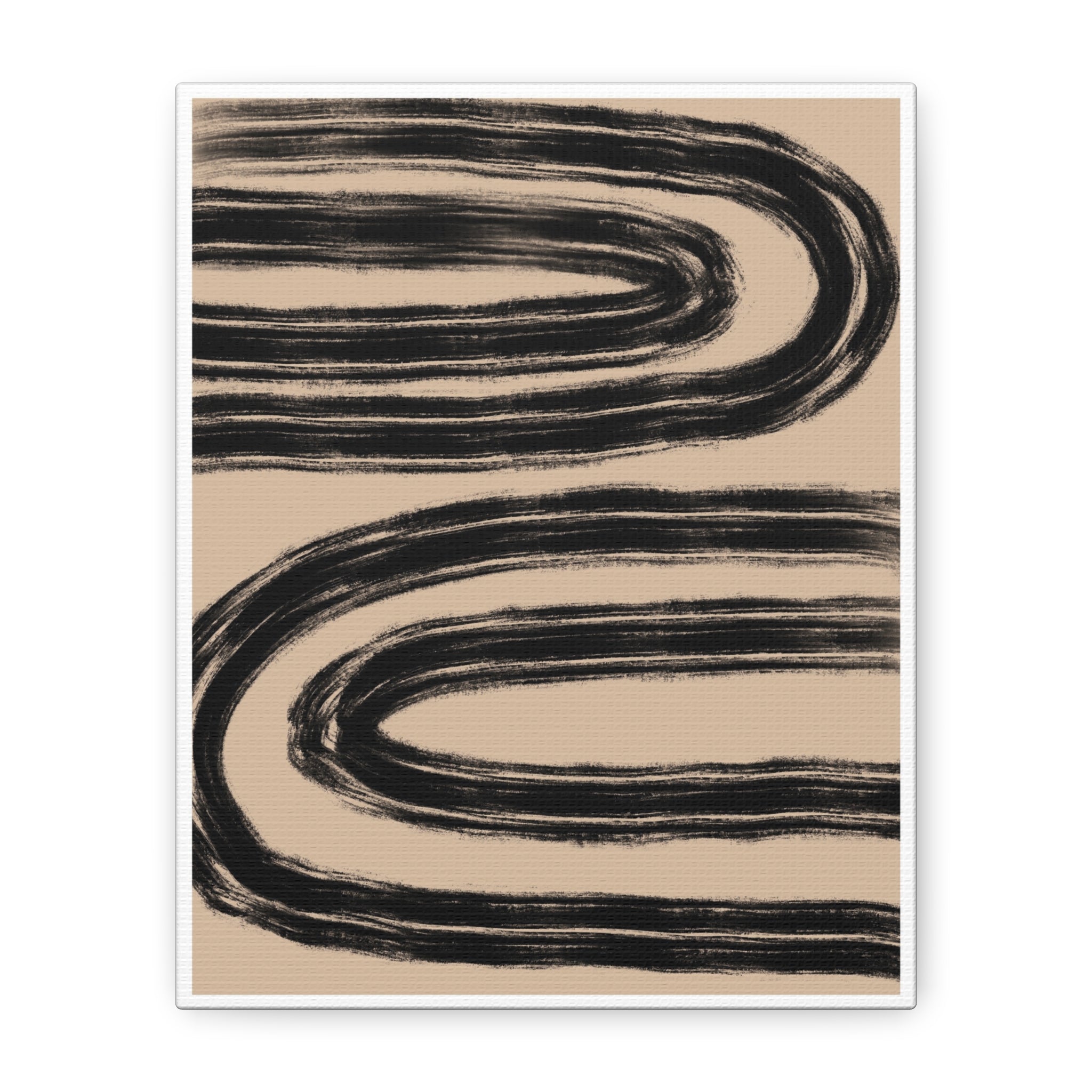 Midnight Current Echoes - Canvas