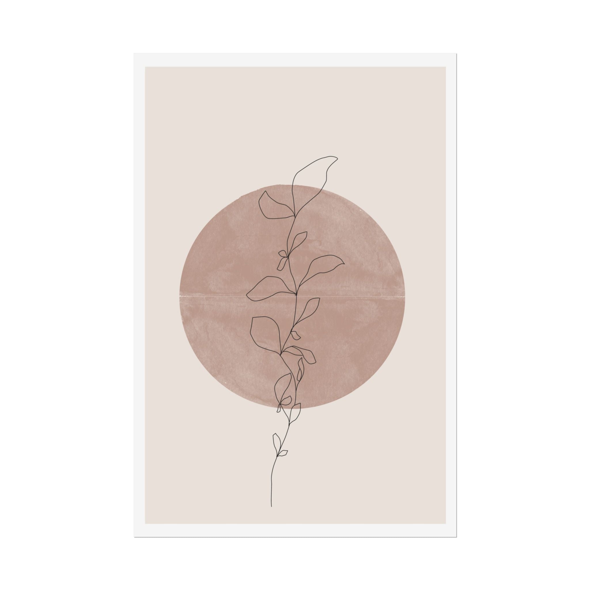 Blush Moonvine Quietude - Poster